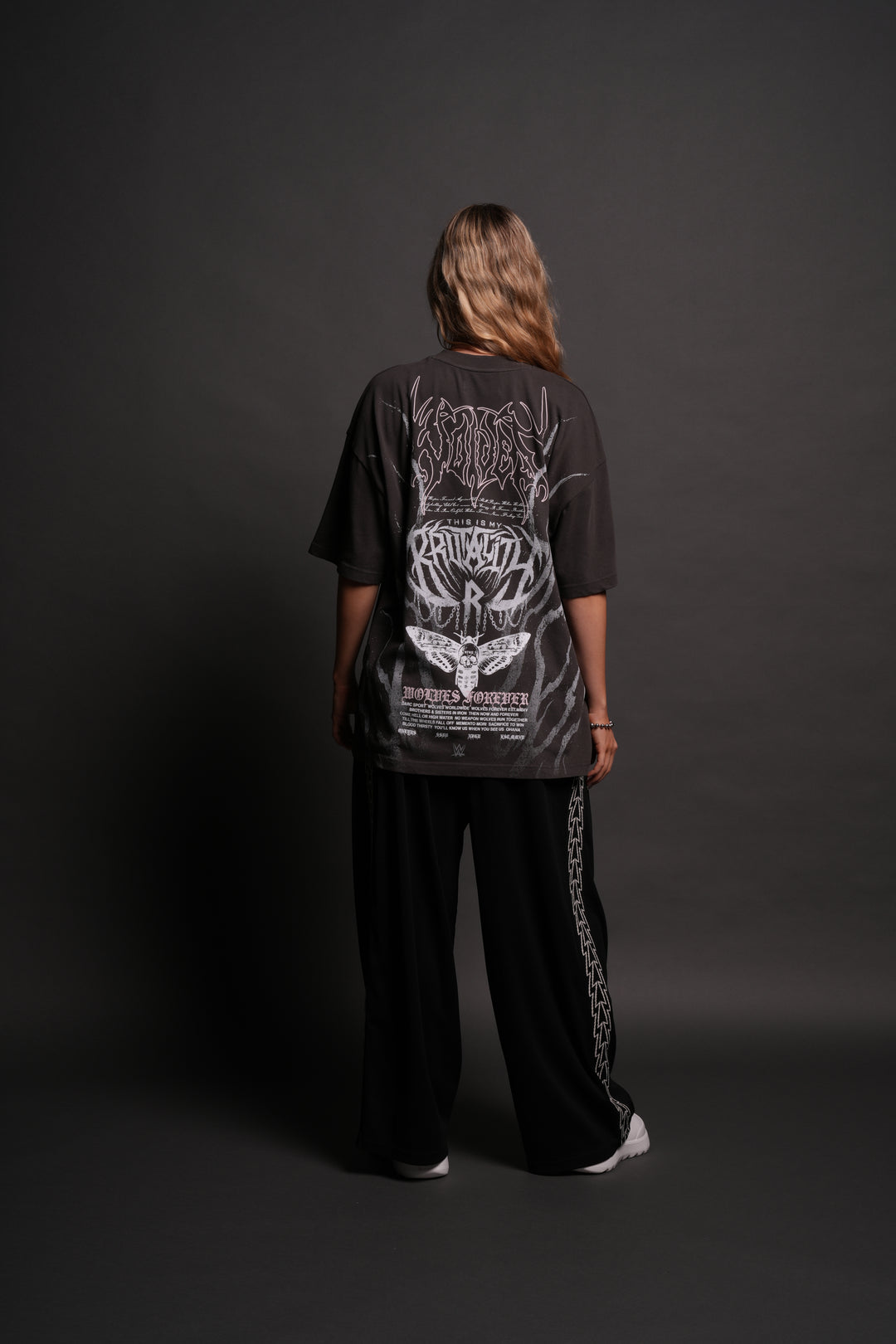 Brutality "Premium" Oversized Tee in Wolf Gray