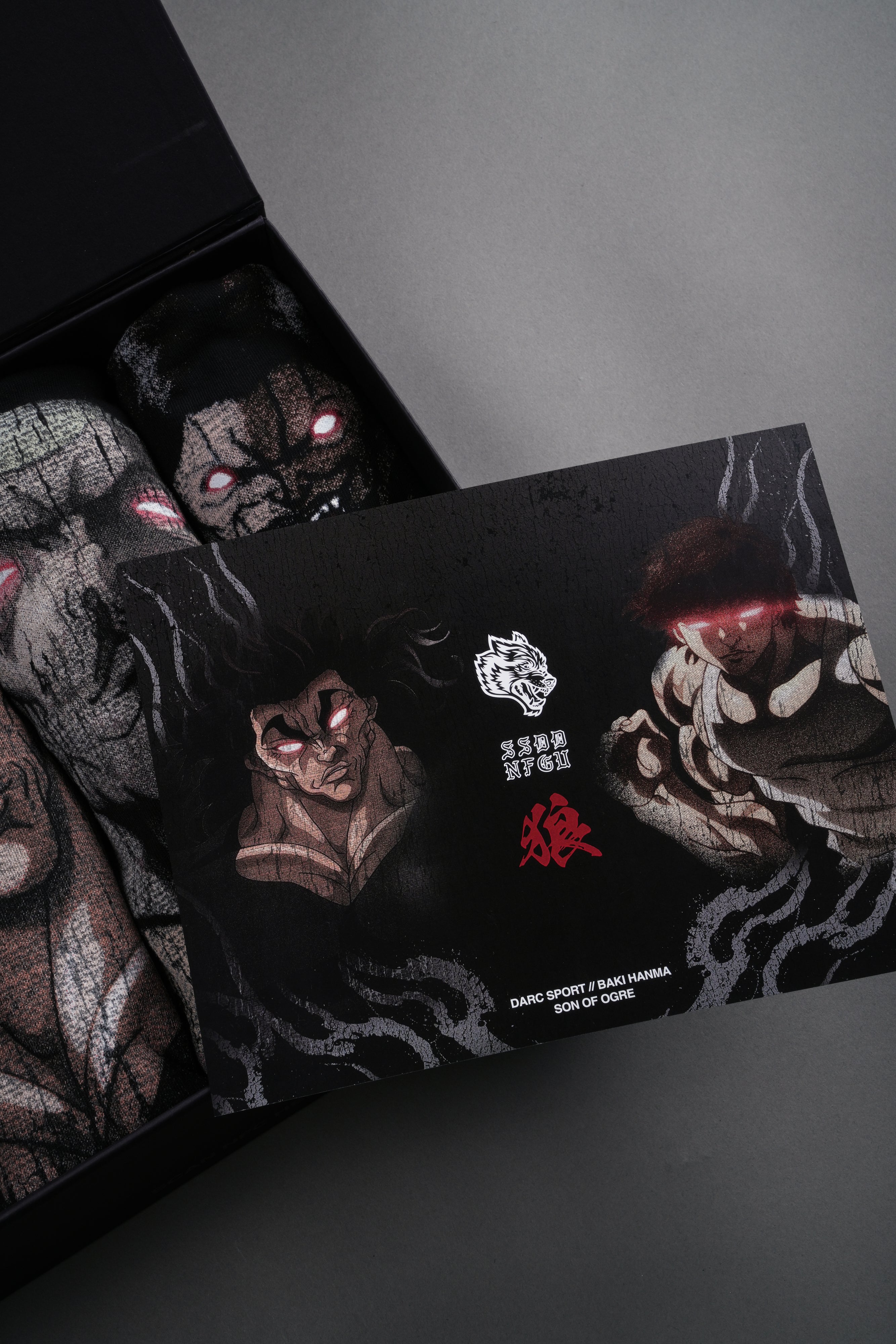 Baki Son of Ogre "Side-By-Side" Tee Box Set in Black