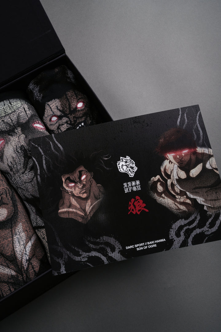 Baki Son of Ogre "Side-By-Side" Tee Box Set in Black