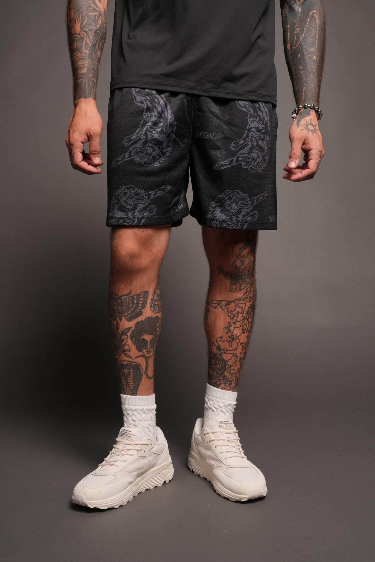Leap Of Faith V2 Mesh Shorts In Black