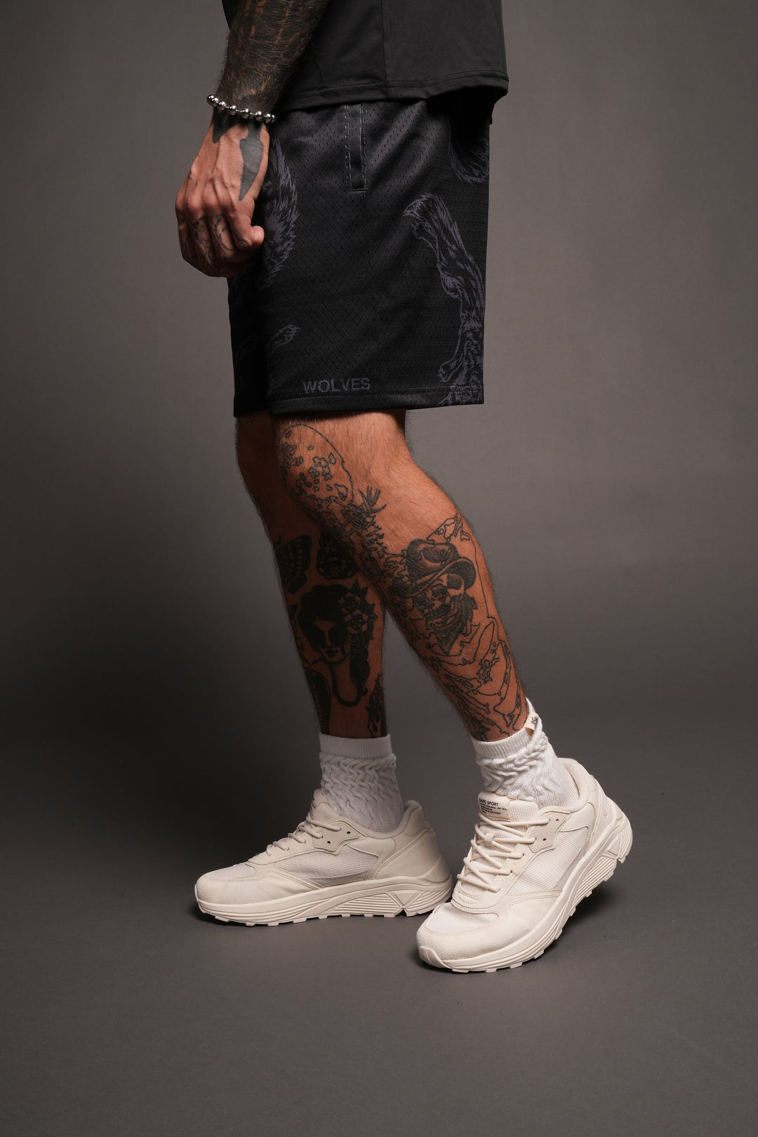 Leap Of Faith V2 Mesh Shorts In Black
