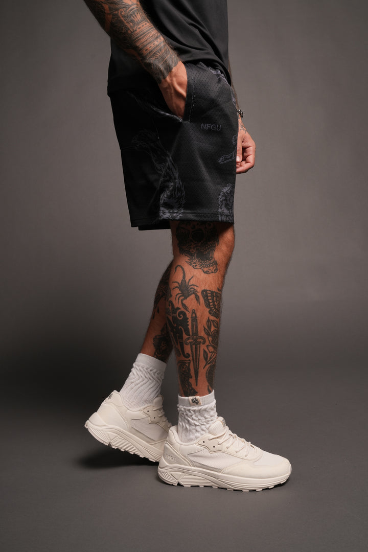 Leap Of Faith V2 Mesh Shorts In Black