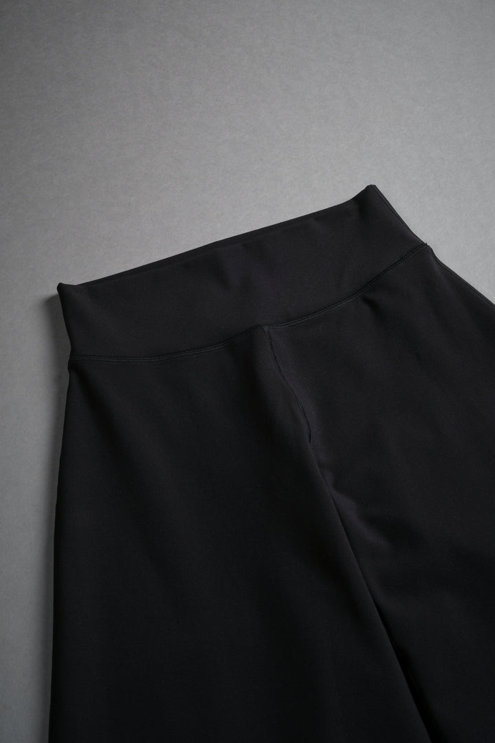 Single Wolf Wide Leg Energy Pants in Black