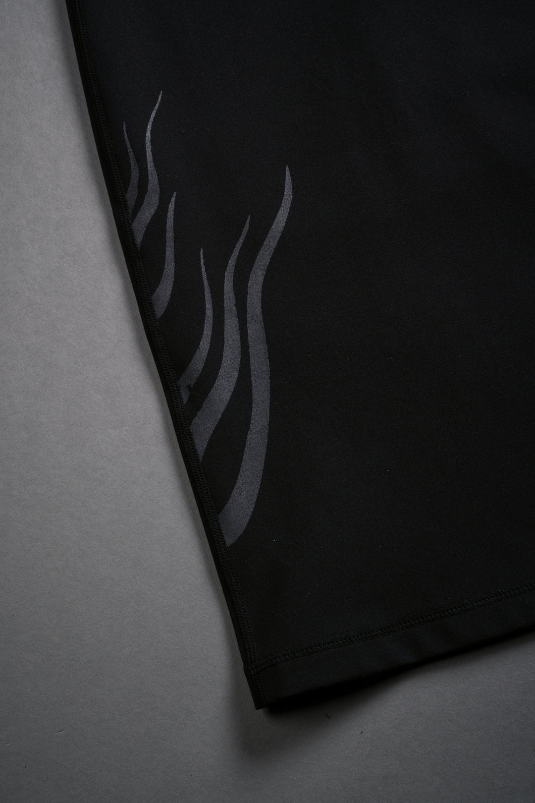 Single Wolf Wide Leg Energy Pants in Black