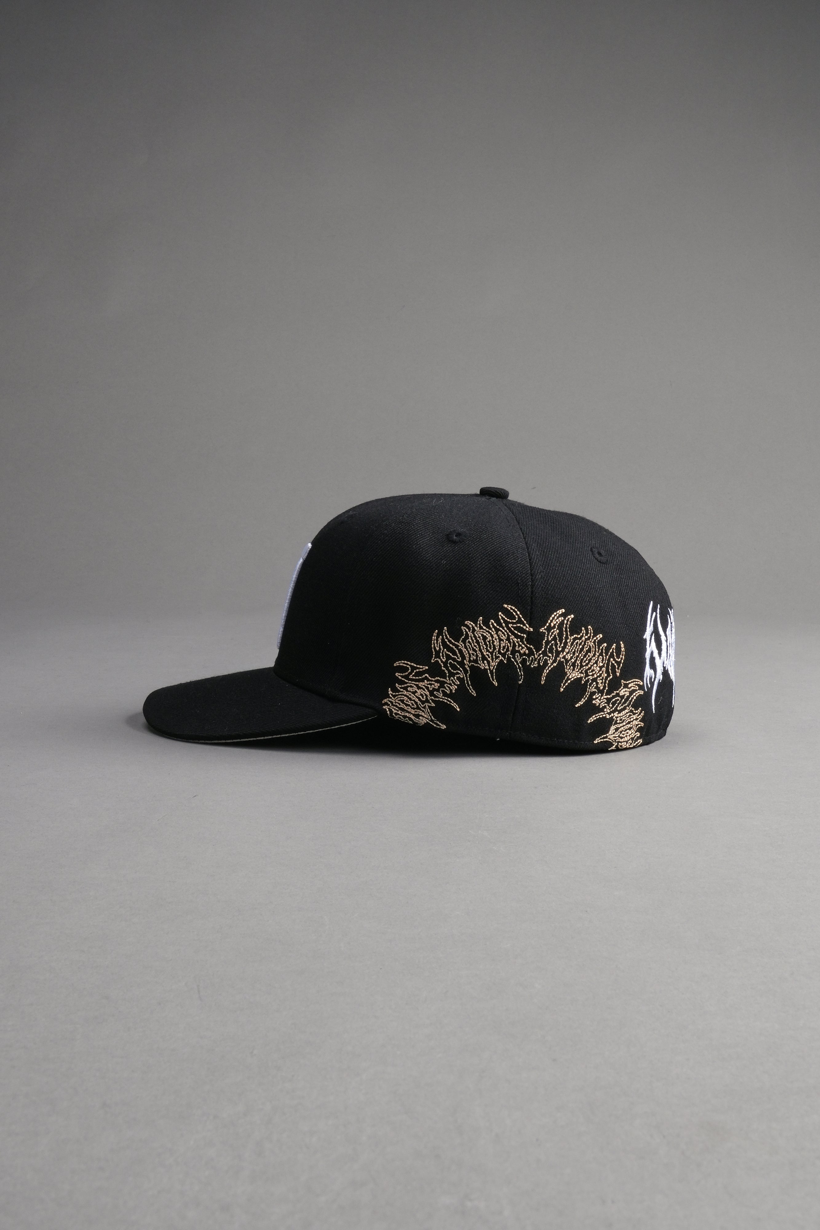 Hesh Core Fitted Cap in Black