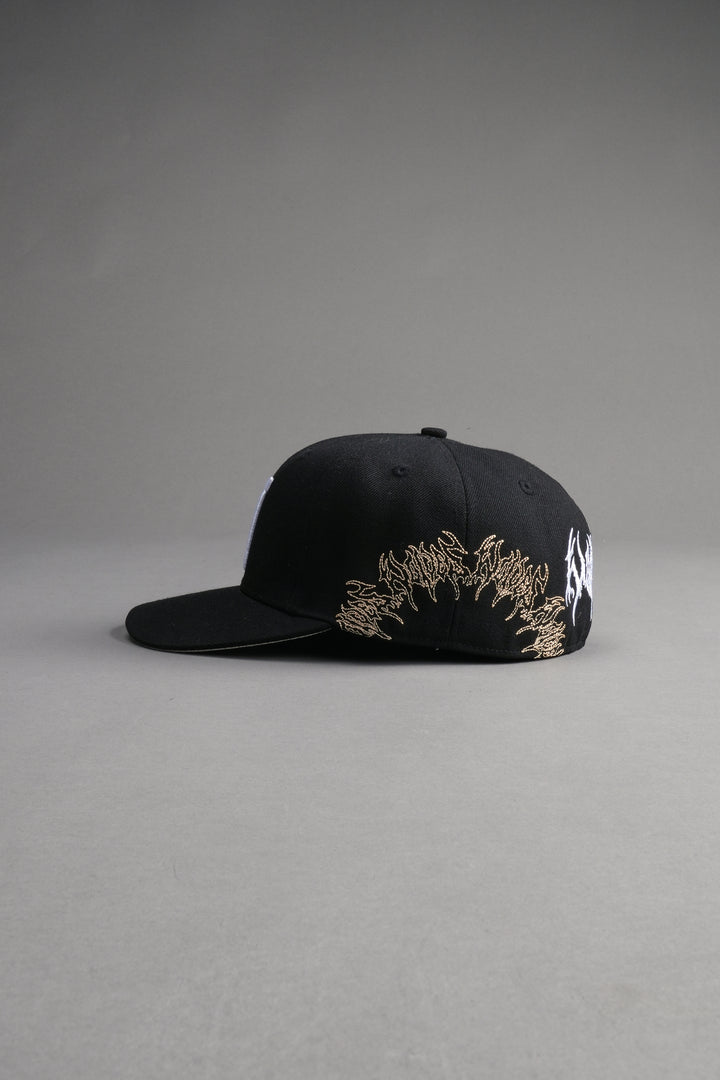 Hesh Core Fitted Cap in Black