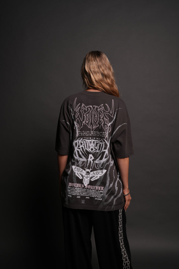 Brutality "Premium" Oversized Tee in Wolf Gray