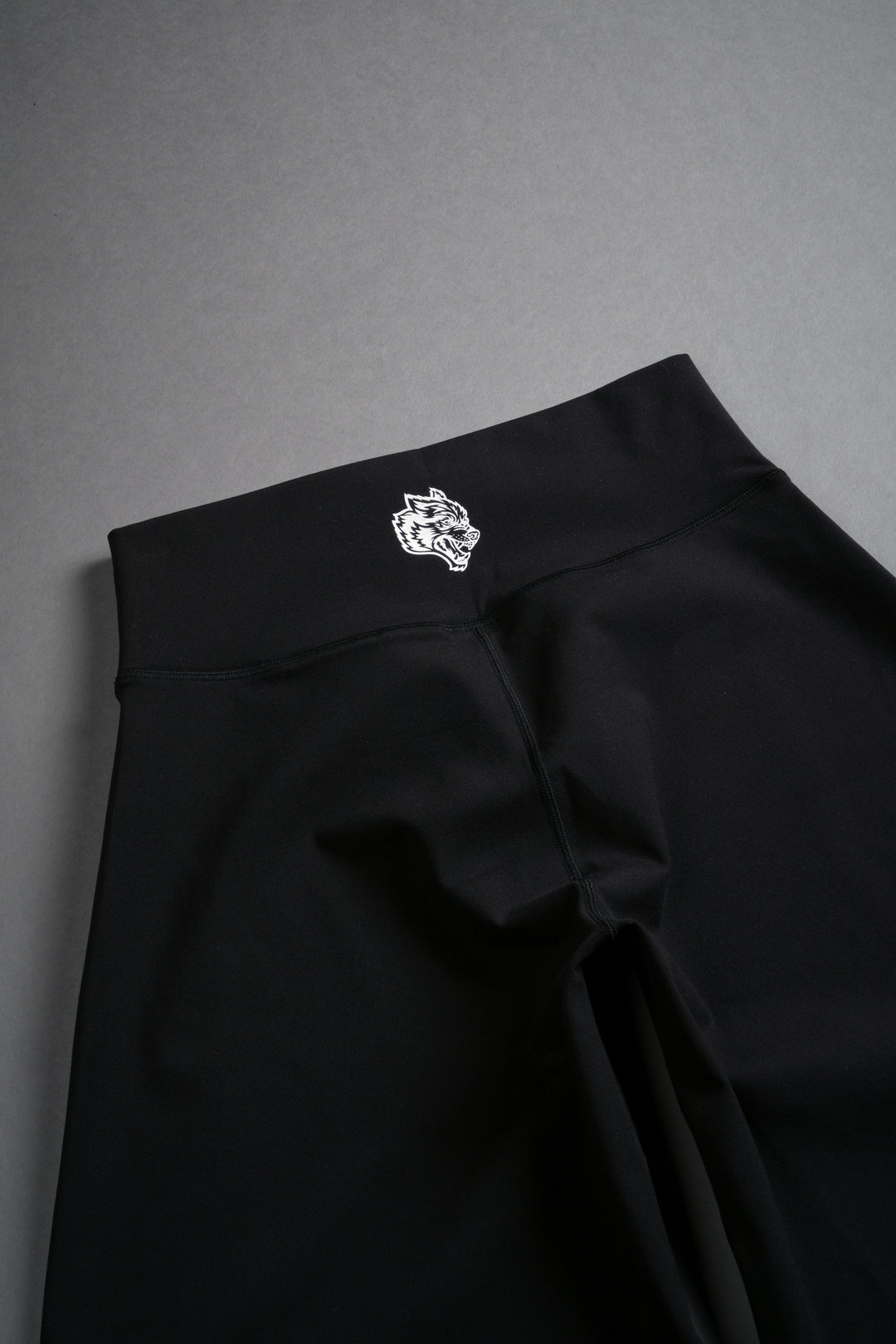 Single Wolf Wide Leg Energy Pants in Black