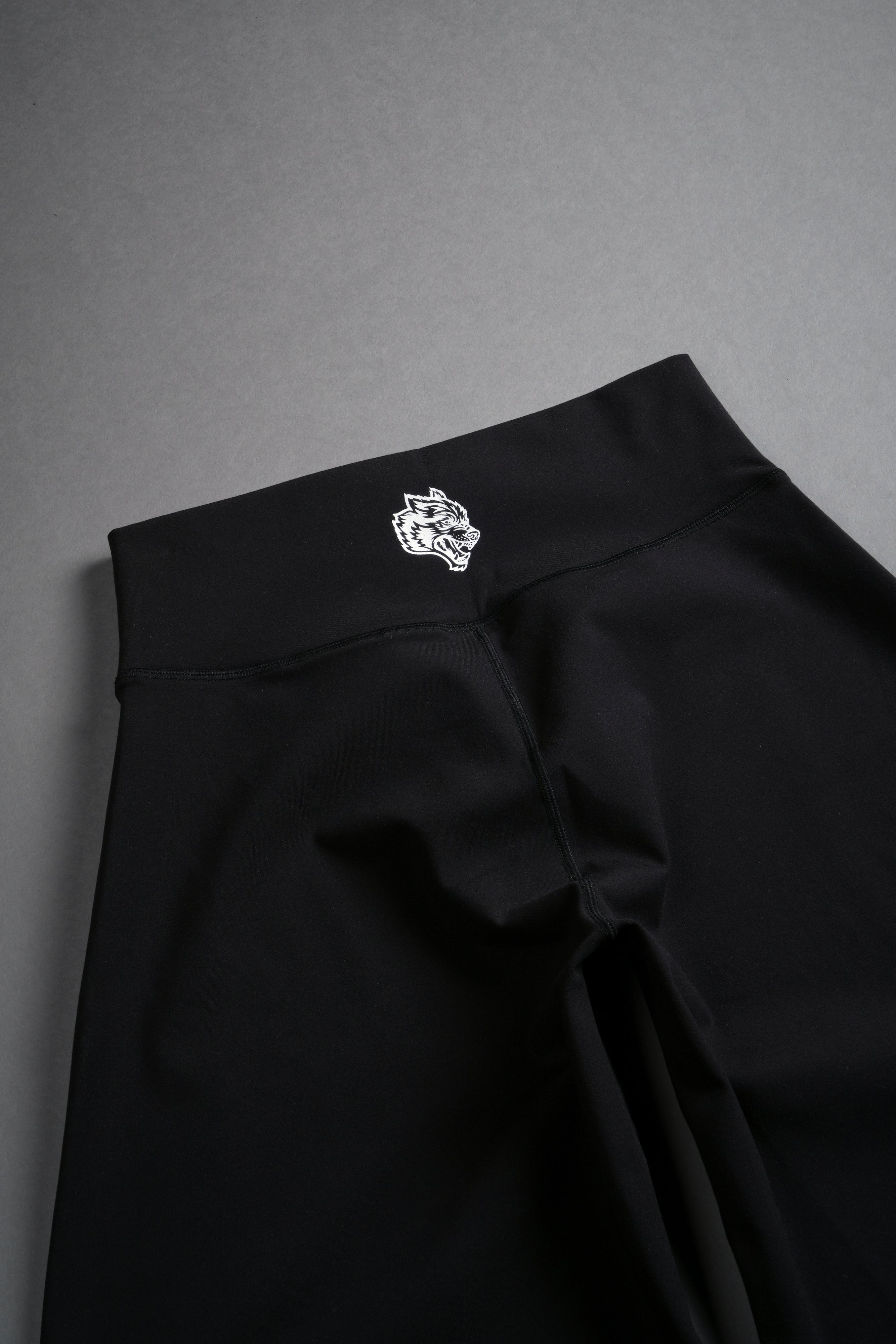 Single Wolf Wide Leg Energy Pants in Black