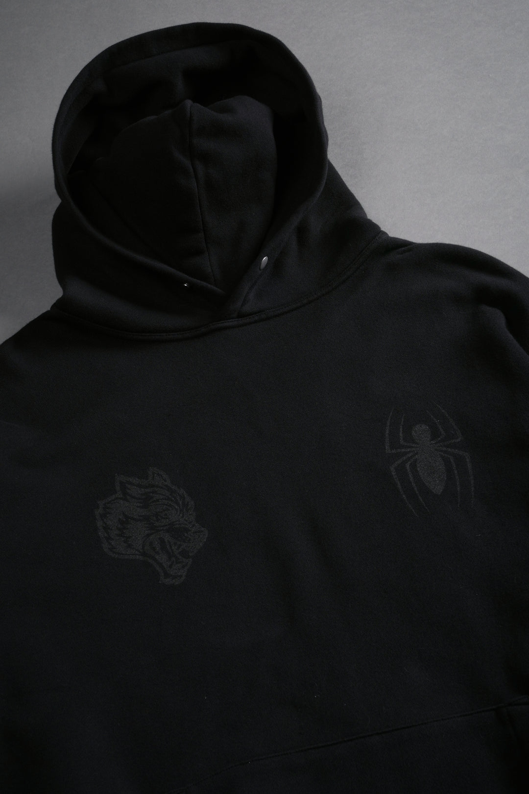 Webs and Shadows "Pierce" Hoodie in Black