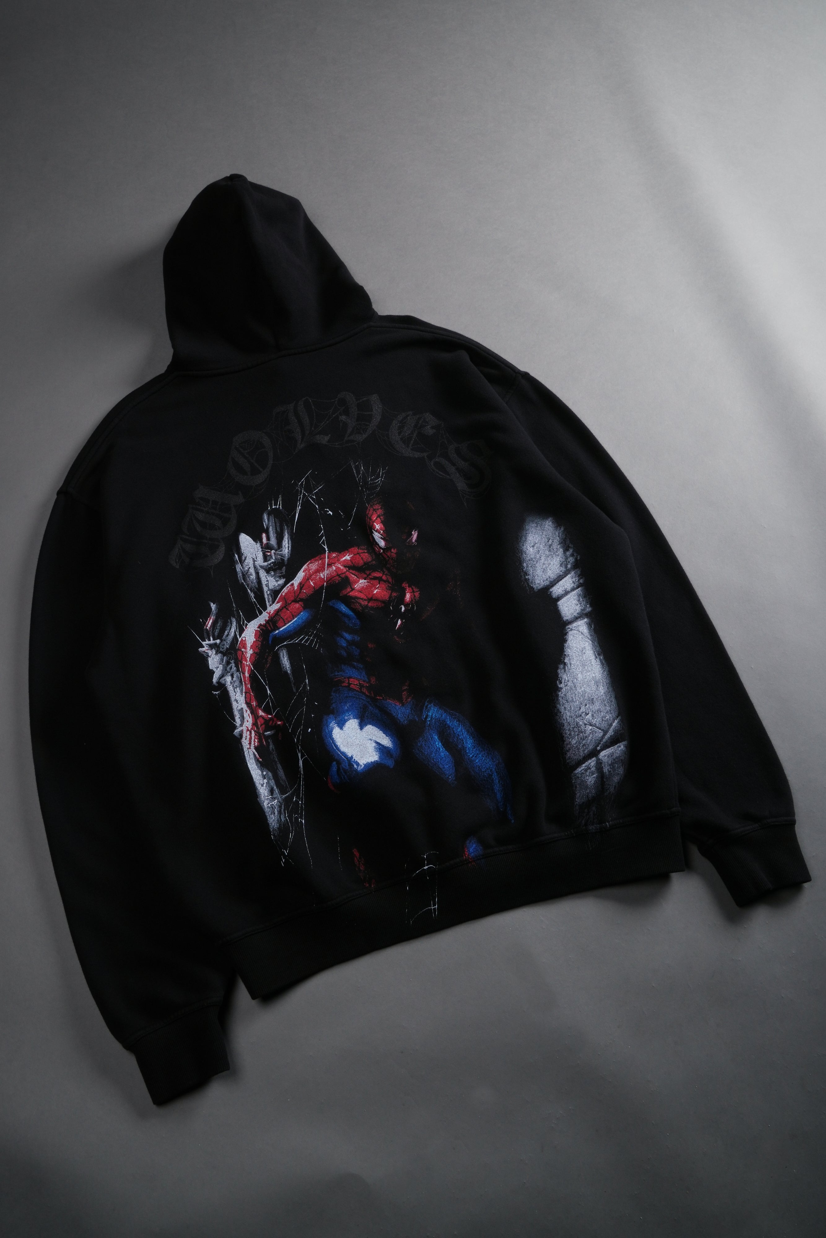 トップス TTTMSW 25ss Pierce hoodie BLACK 値下げ】TTT MSW 25SS Pierce hoodie プルオーバーパーカー TTT-25SS
