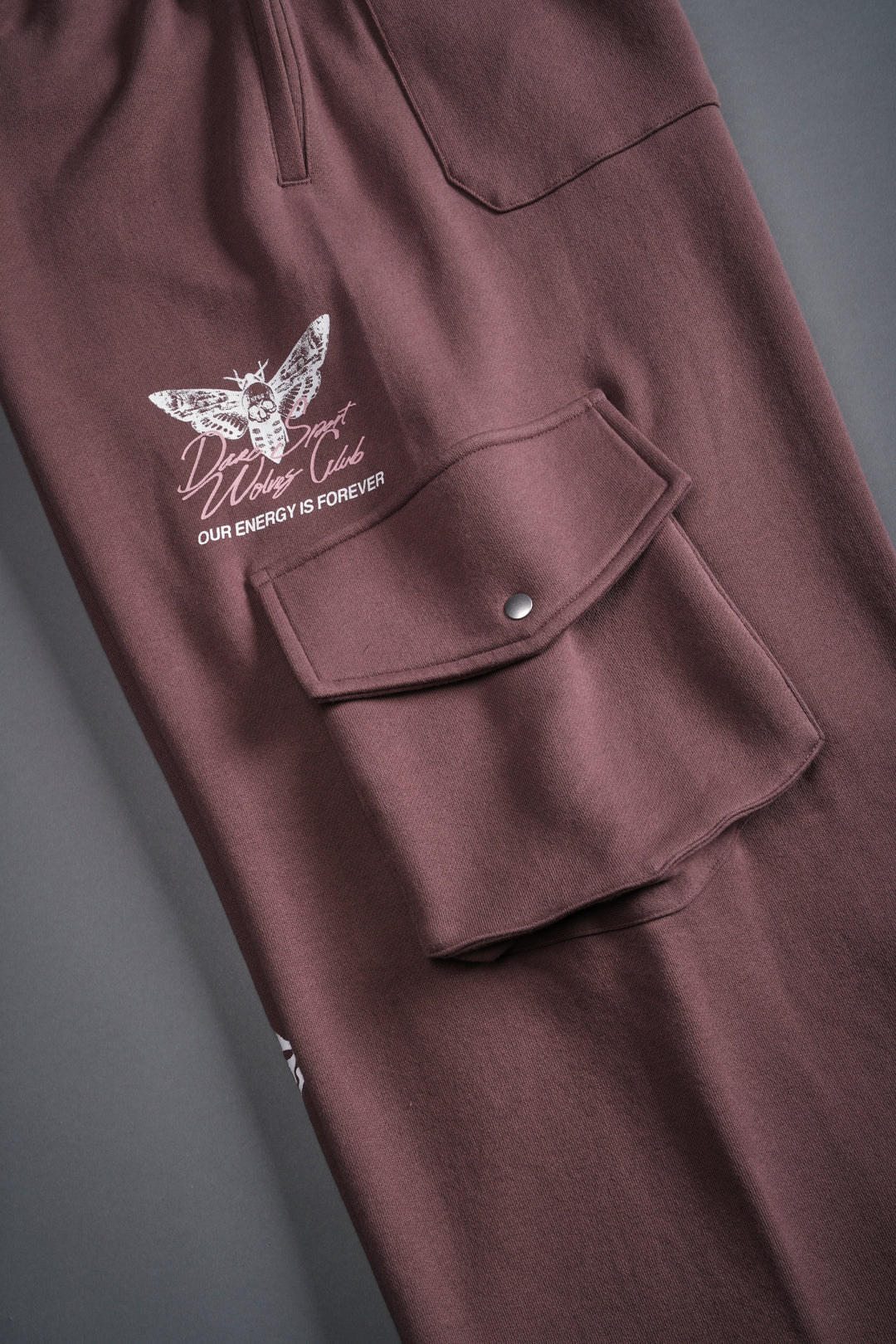 Live Fast V3 Durst Cargo Sweats in Mauve