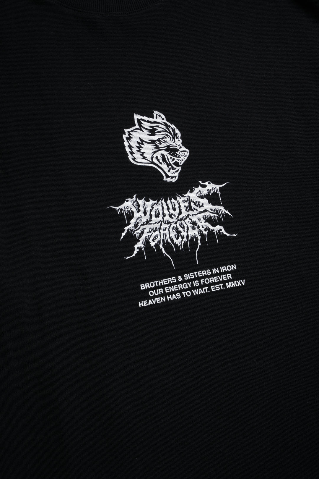 Darc Cherish "Premium" Oversized Tee in Black