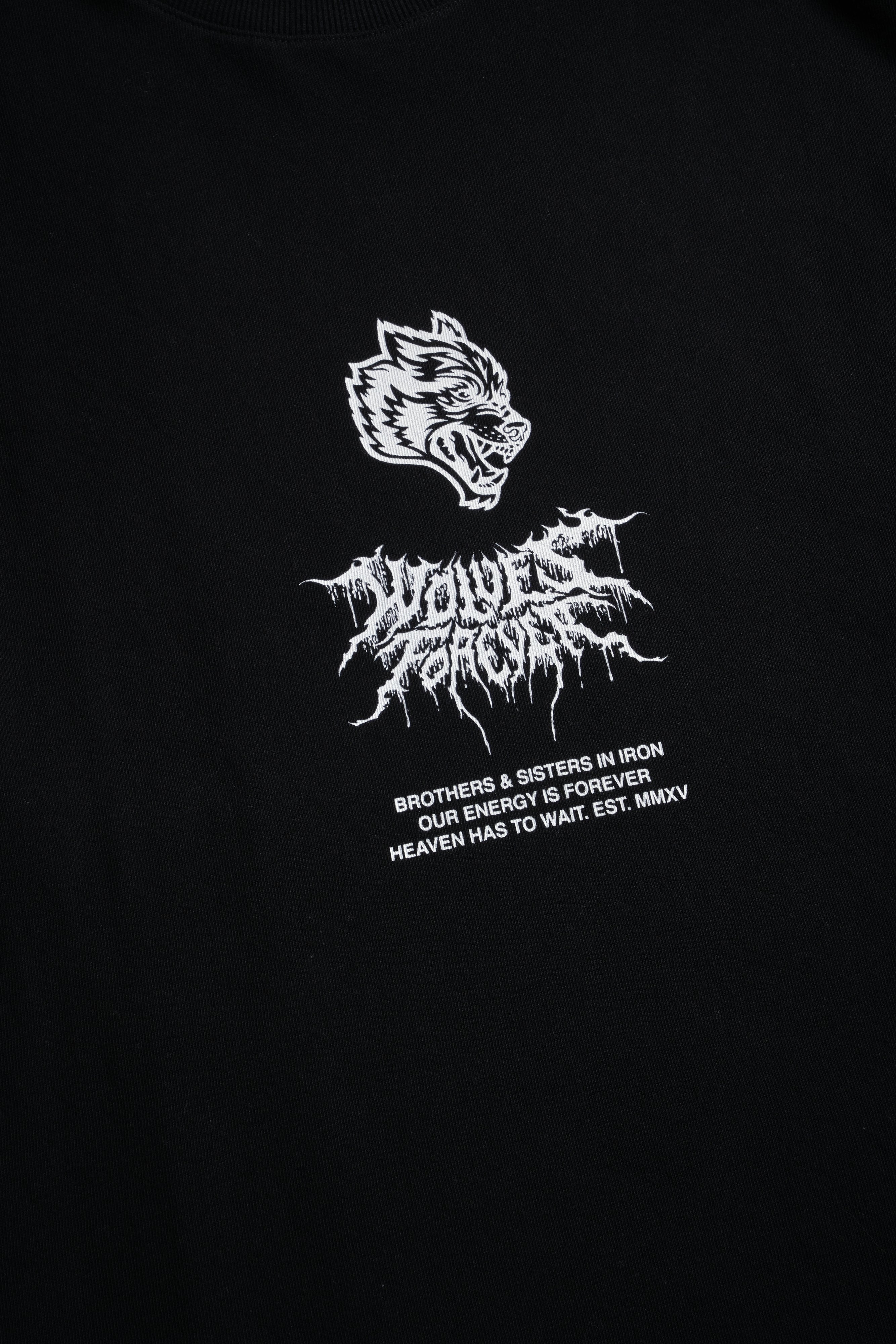 Darc Cherish "Premium" Oversized Tee in Black