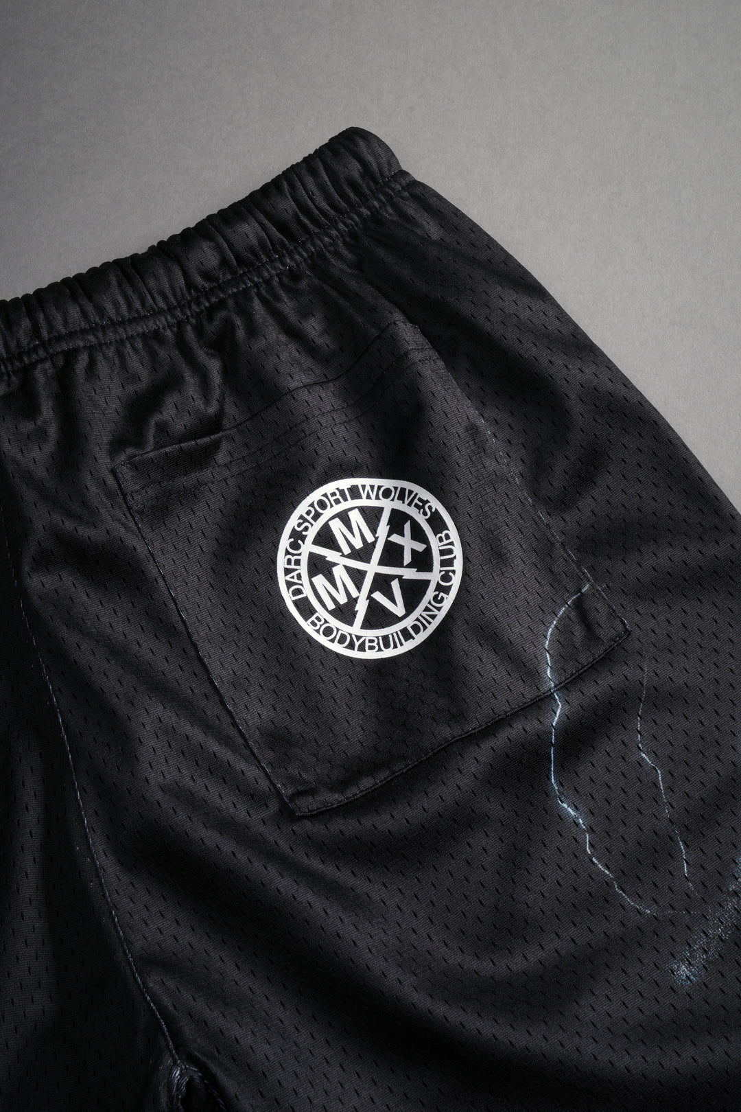Blue Gogeta vs Legendary Broly Mesh Shorts in Black