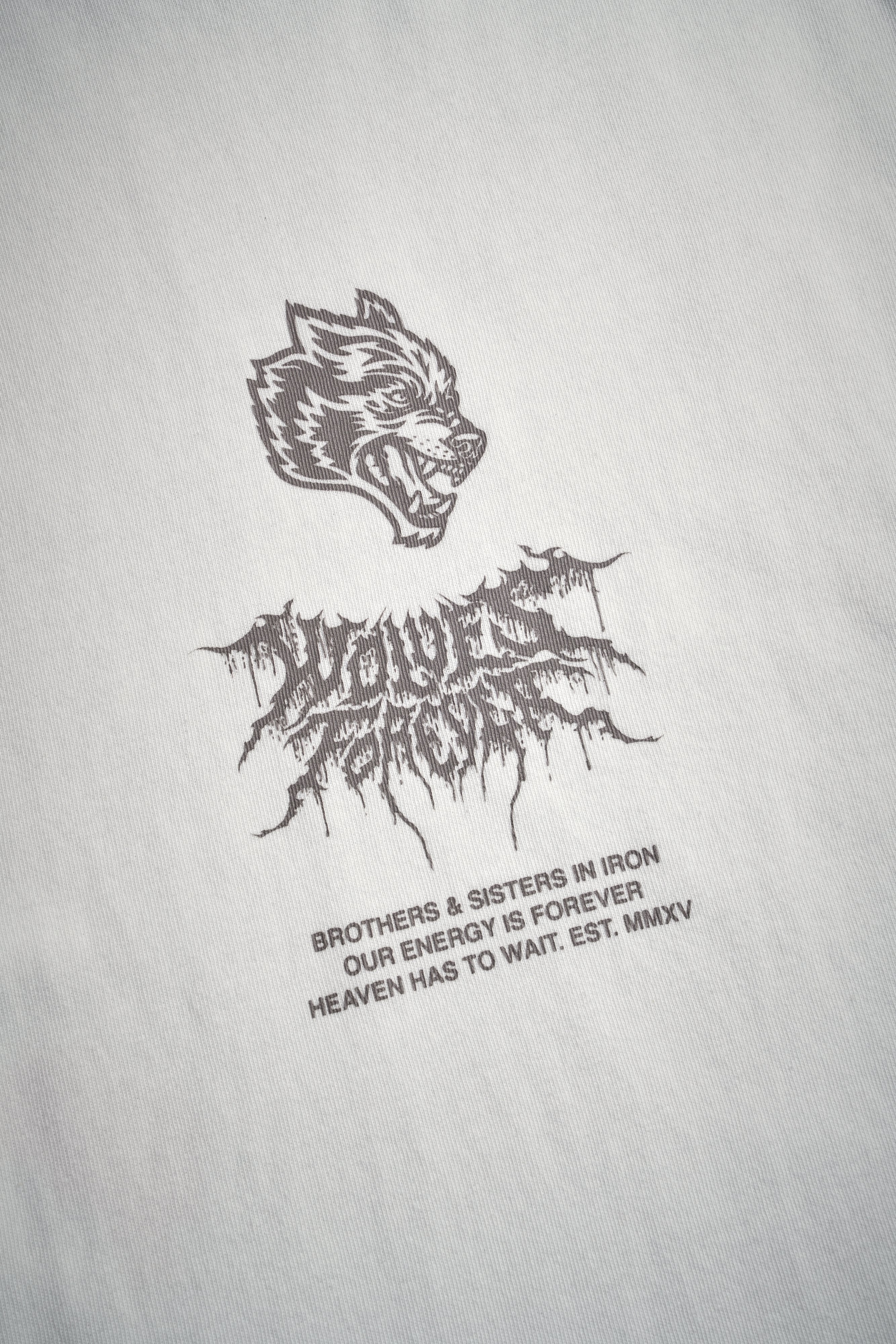 Darc Cherish "Premium" Oversized Tee in Cream