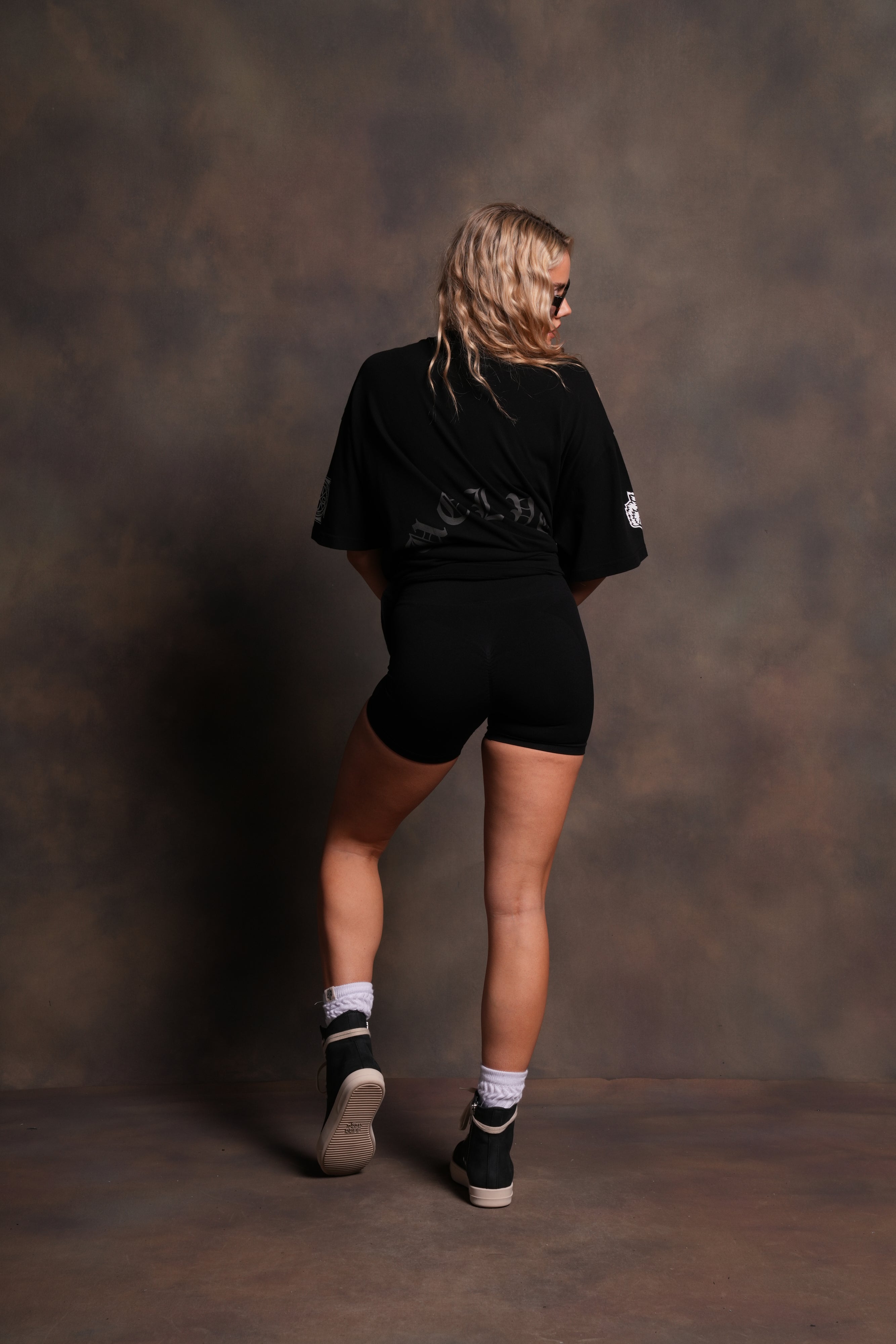 Our Clubs "Premium" Oversized Tee in Black