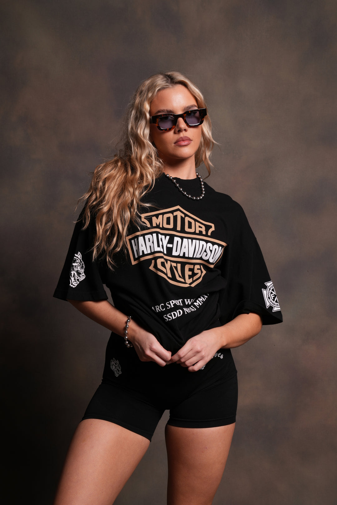 Our Clubs "Premium" Oversized Tee in Black