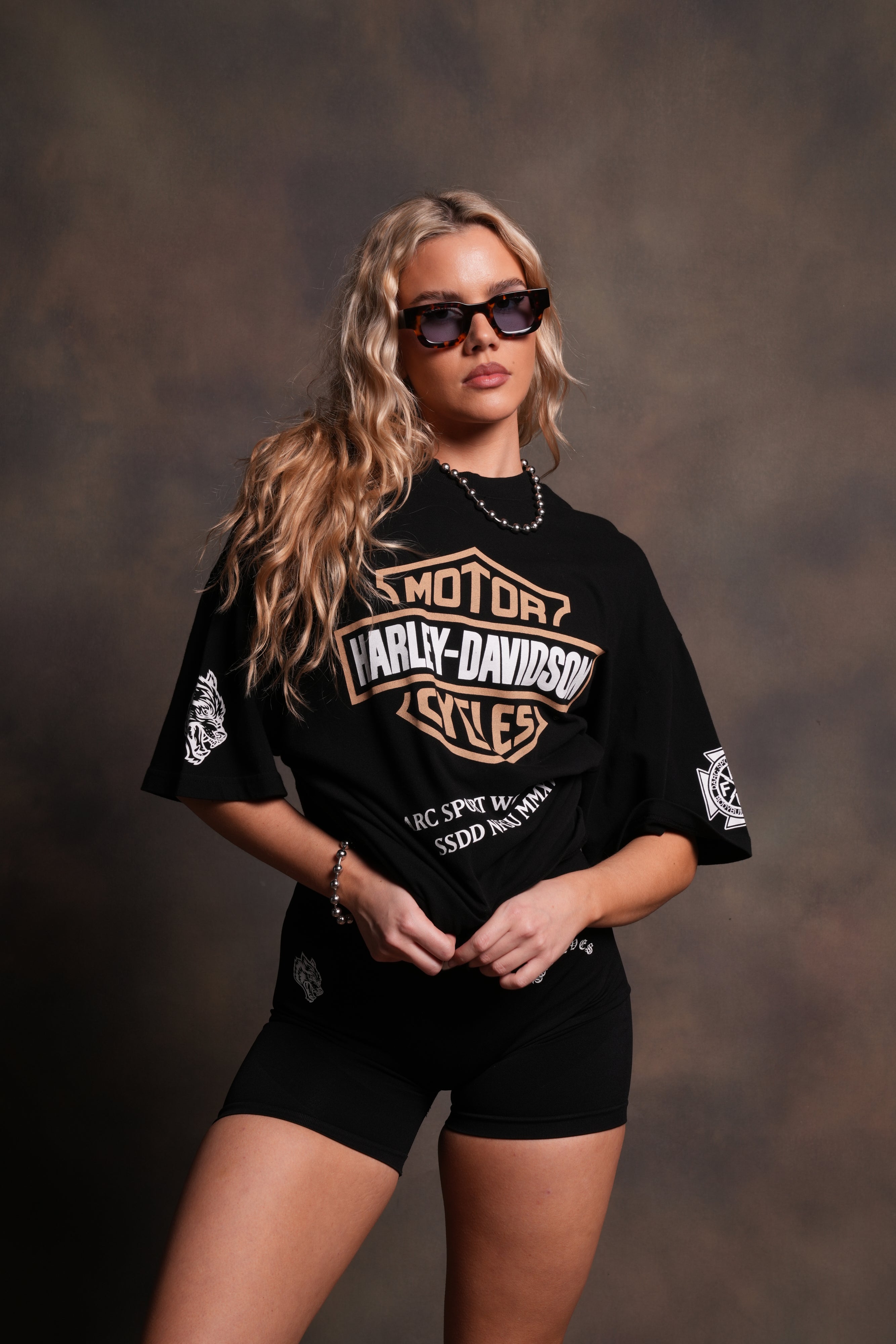 Our Clubs "Premium" Oversized Tee in Black