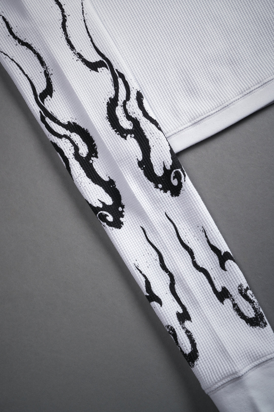 Darc Infernal Cropped Thermal L/S in White