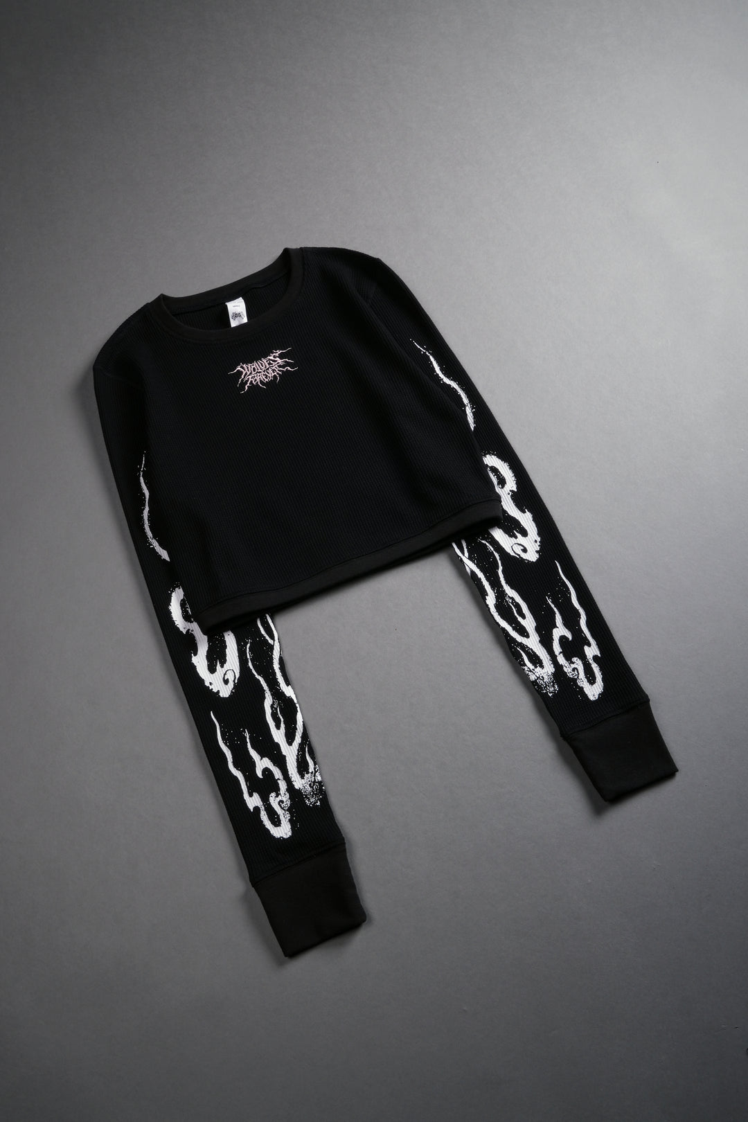 Darc Infernal Cropped Thermal L/S in Black
