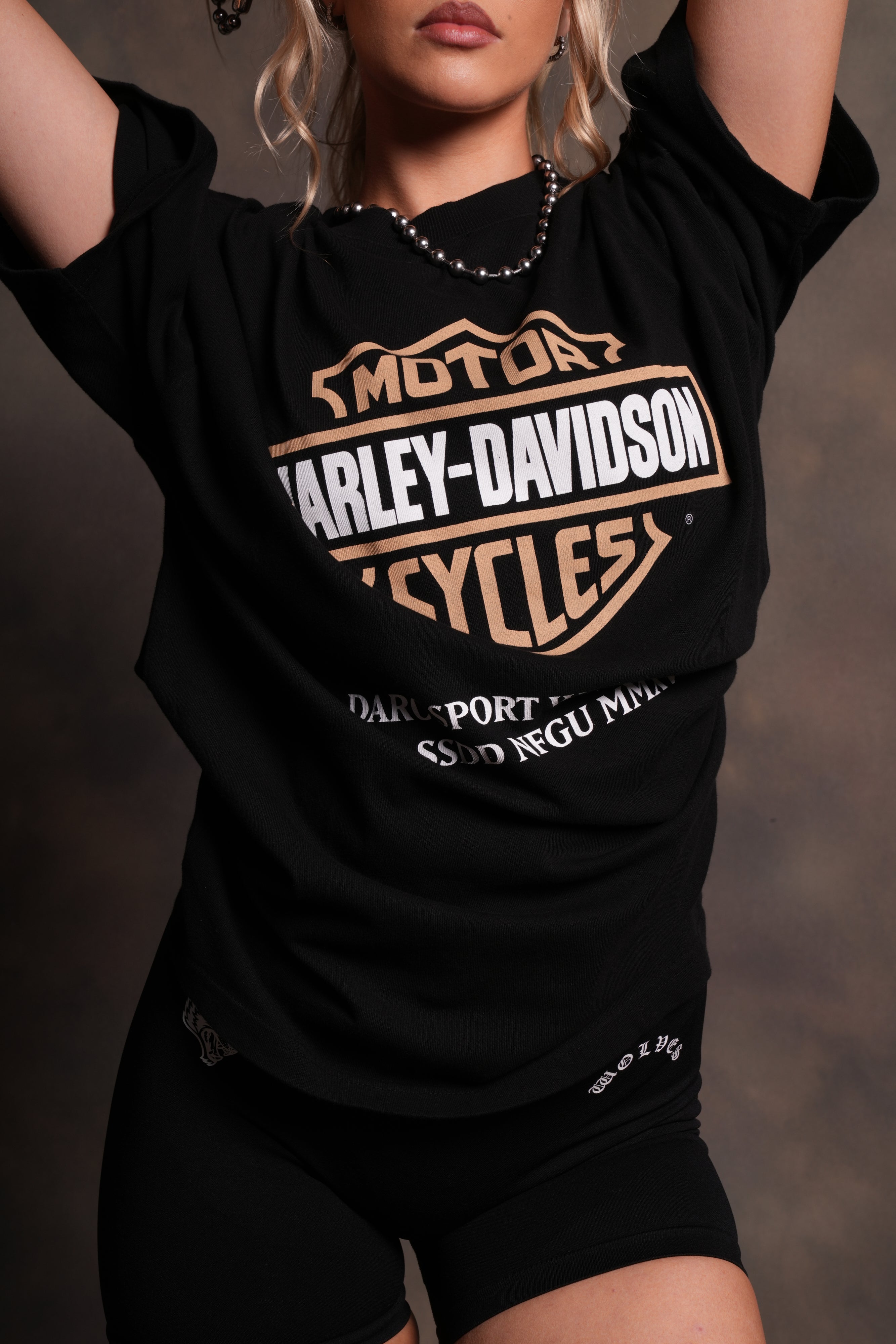 Our Clubs "Premium" Oversized Tee in Black