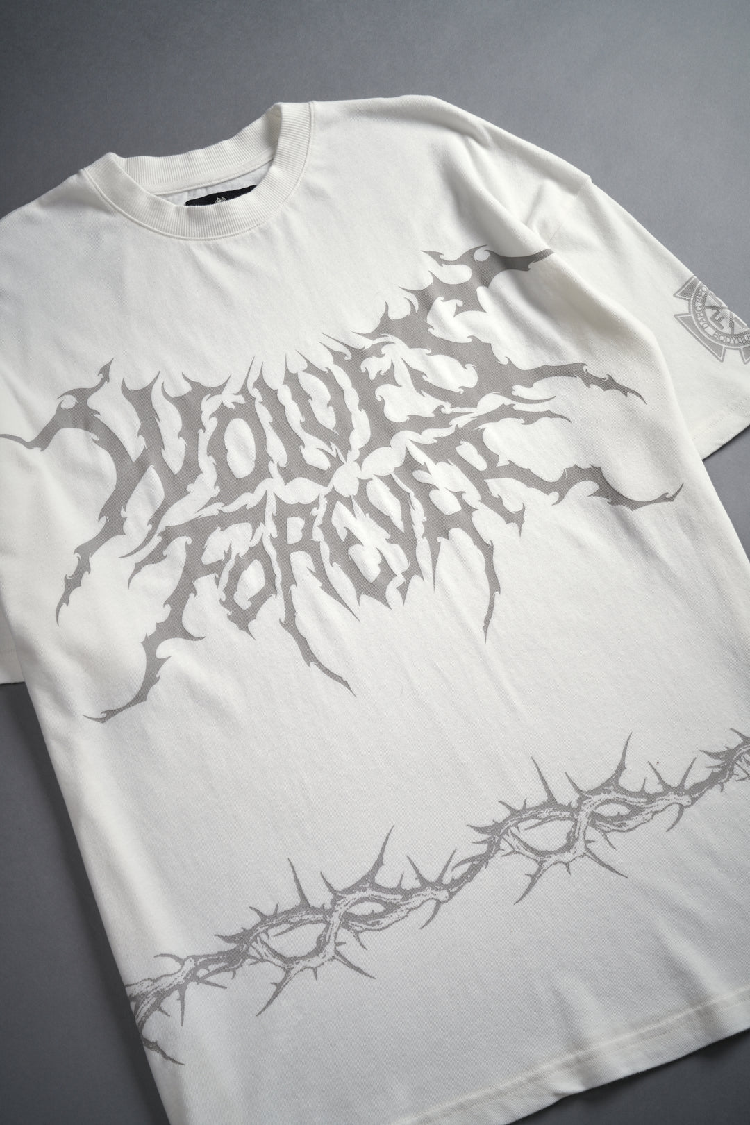 Surrounded by Thorns "Premium" Oversized Tee in Cream
