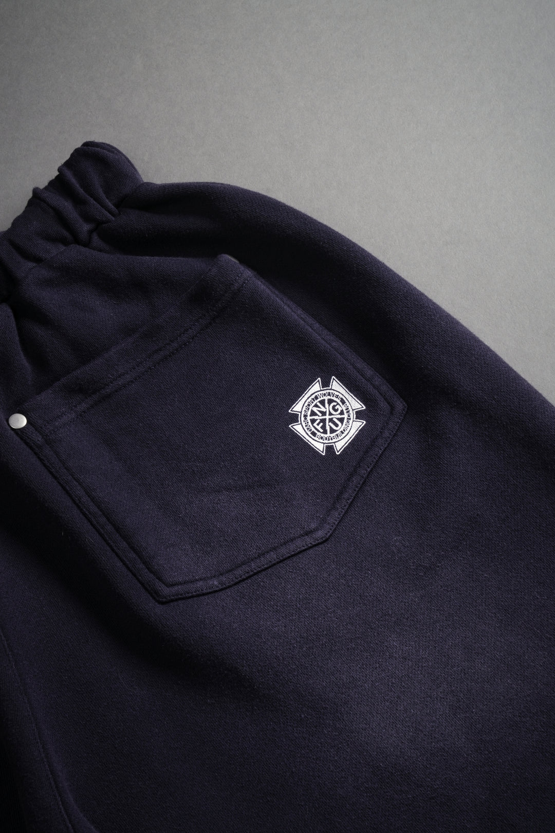 NFGU Forever Rivet Fleece Shorts in Nightshade Sun Fade