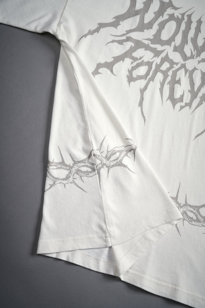 Surrounded by Thorns "Premium" Oversized Tee in Cream