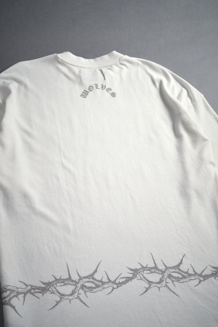 Surrounded by Thorns "Premium" Oversized Tee in Cream