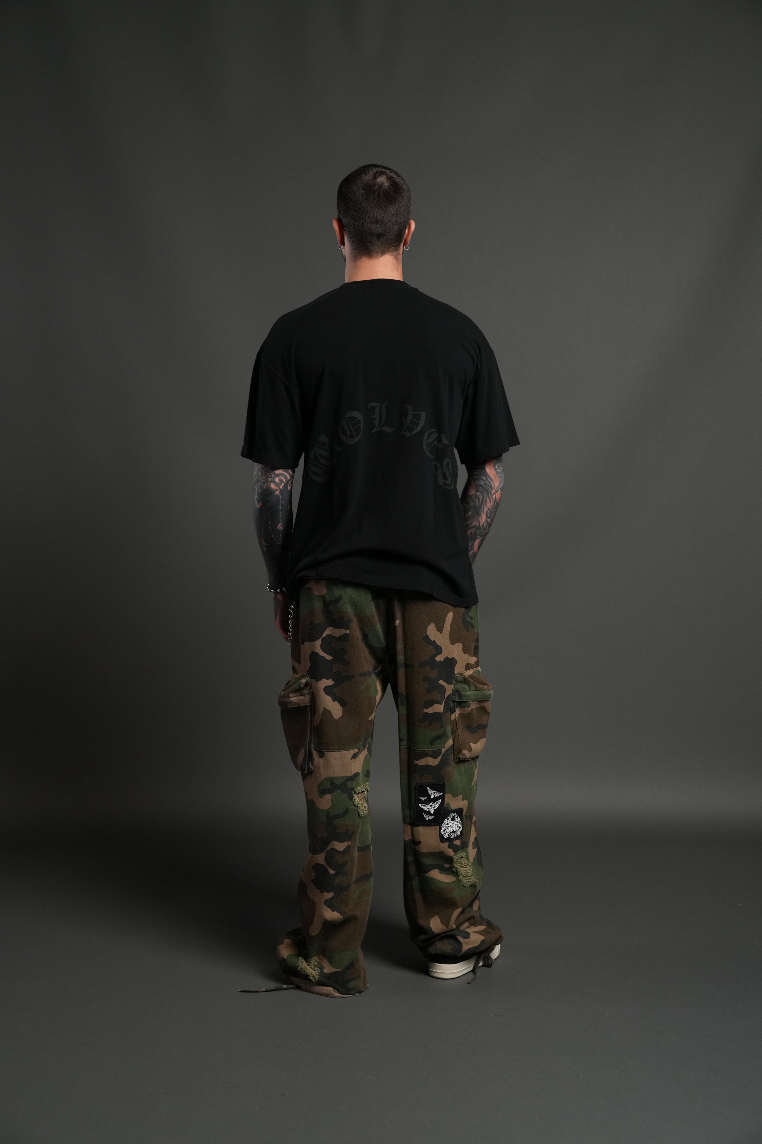 Mickey Mouse Premium Oversized Tee in Black