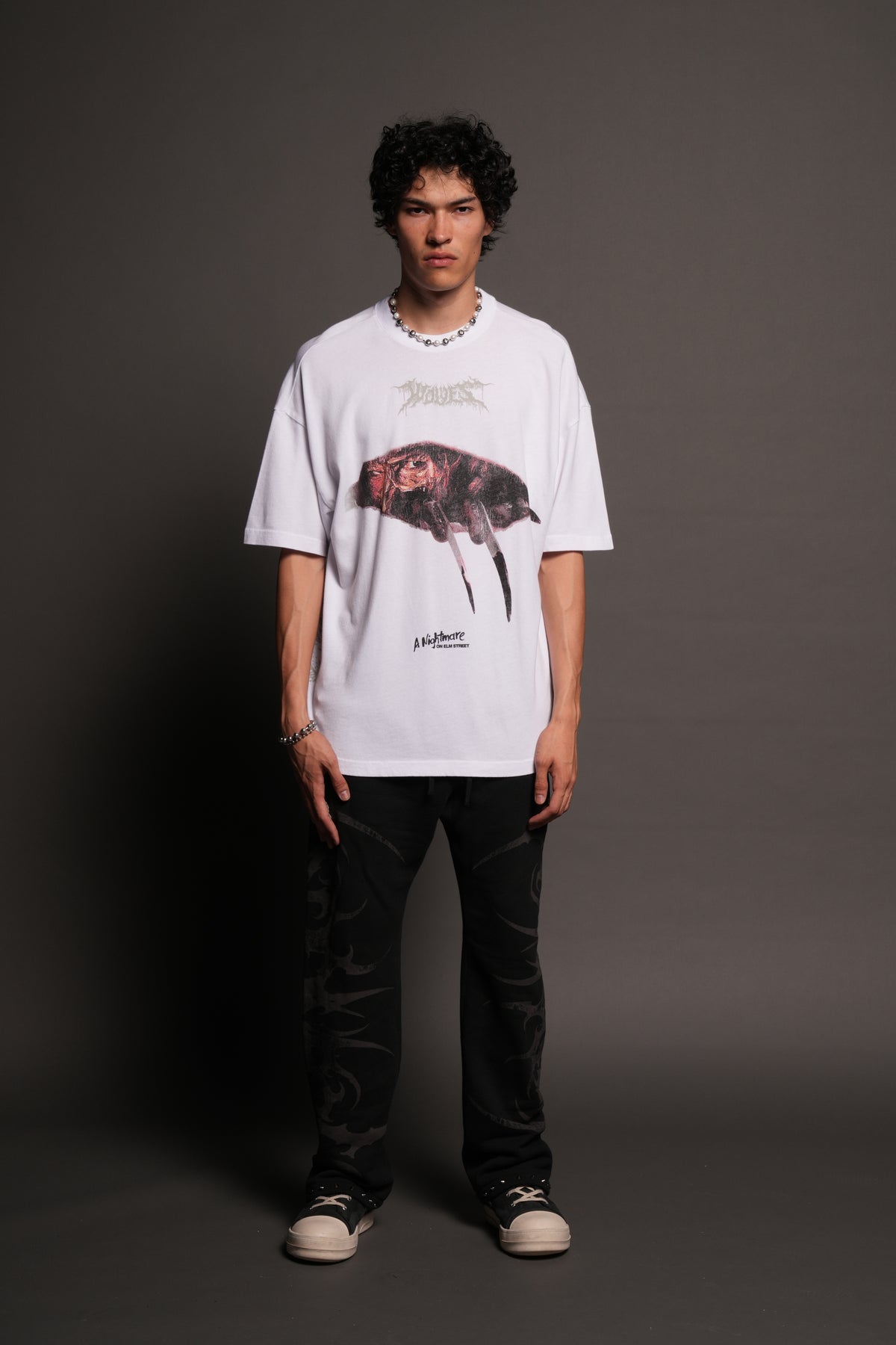 Dont Sleep Premium Oversized Tee In White