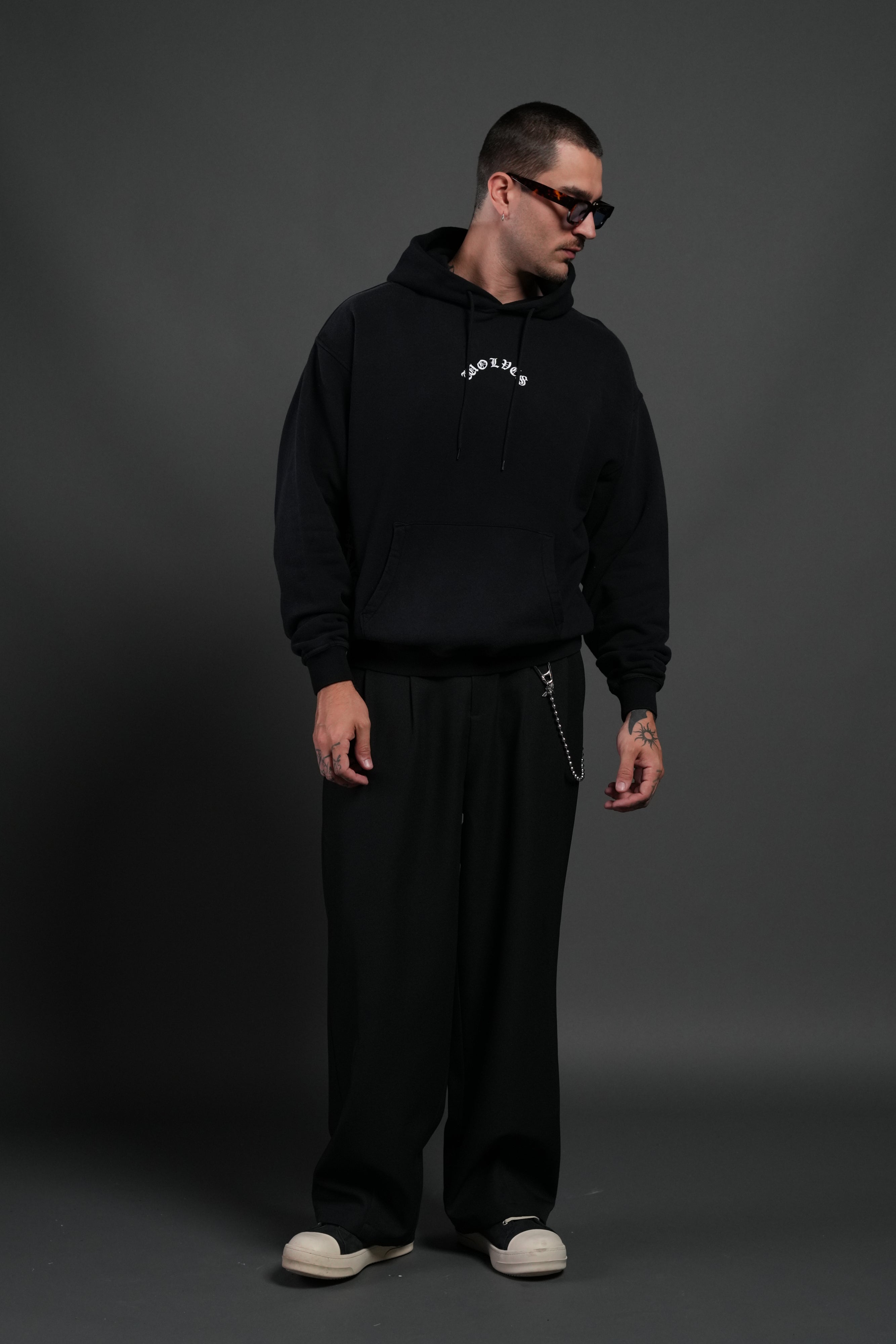 Next Of Kin NFGU "Bishop" Hoodie in Black Sun Fade