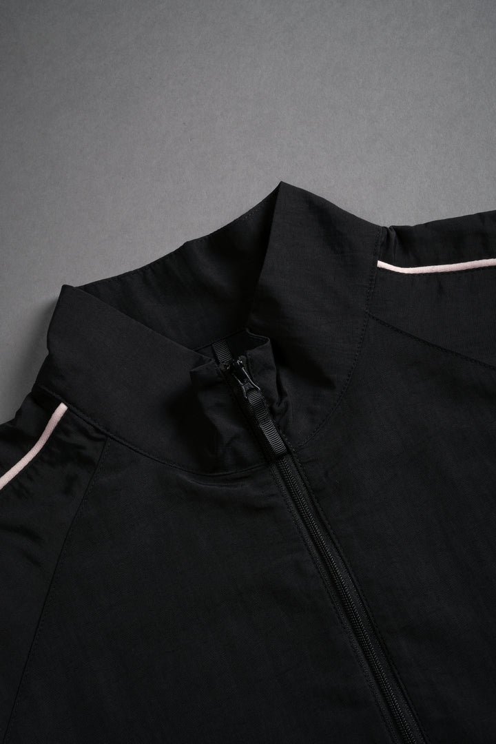 She Forever Rec Jacket in Black/Cherry Blossom