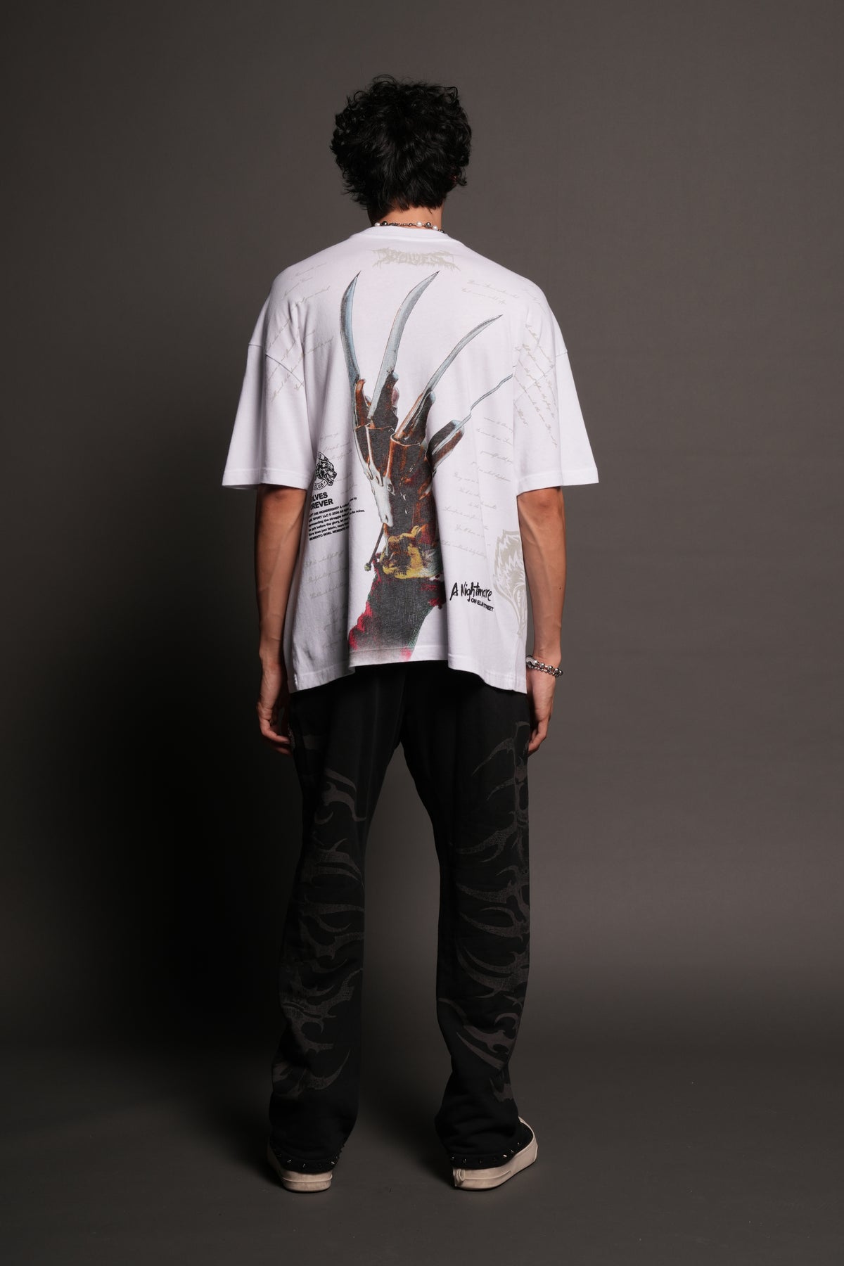 Dont Sleep Premium Oversized Tee In White