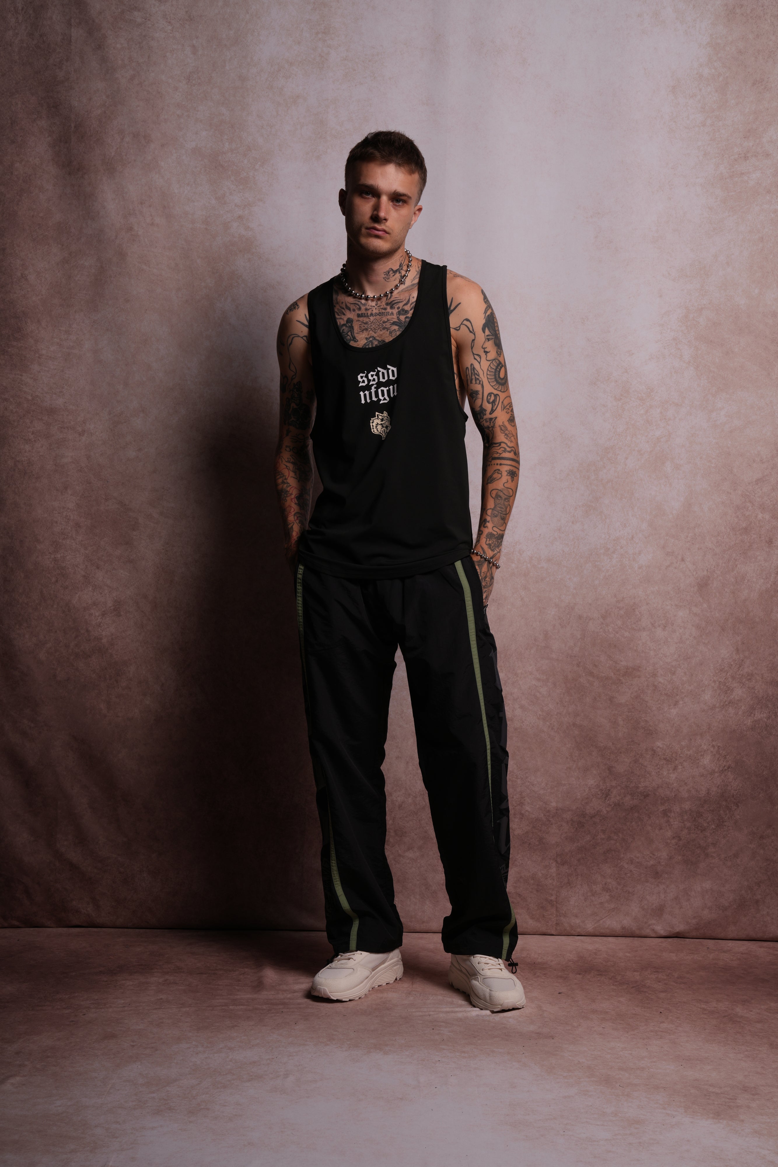 SSDD NFGU Wolves Club "Dry Wolf" Mecca Tank in Black