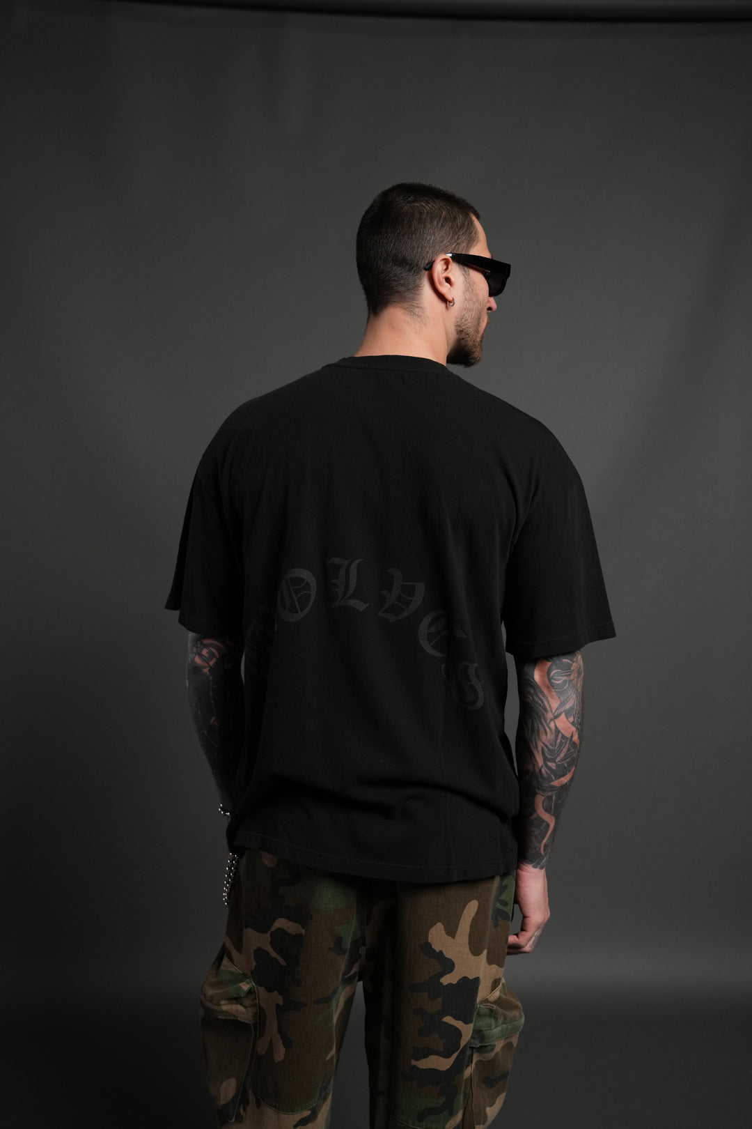 Mickey Mouse Premium Oversized Tee in Black
