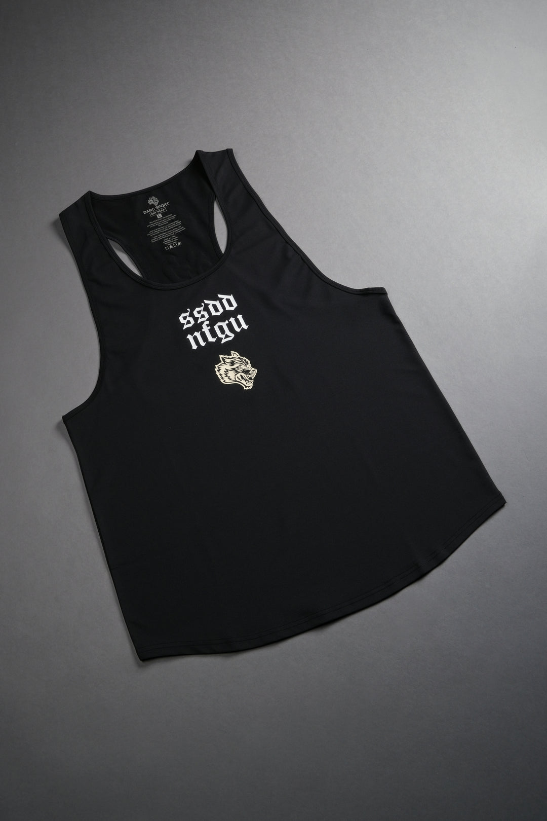 SSDD NFGU Wolves Club "Dry Wolf" Mecca Tank in Black