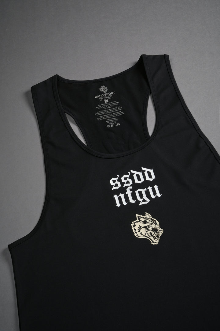 SSDD NFGU Wolves Club "Dry Wolf" Mecca Tank in Black
