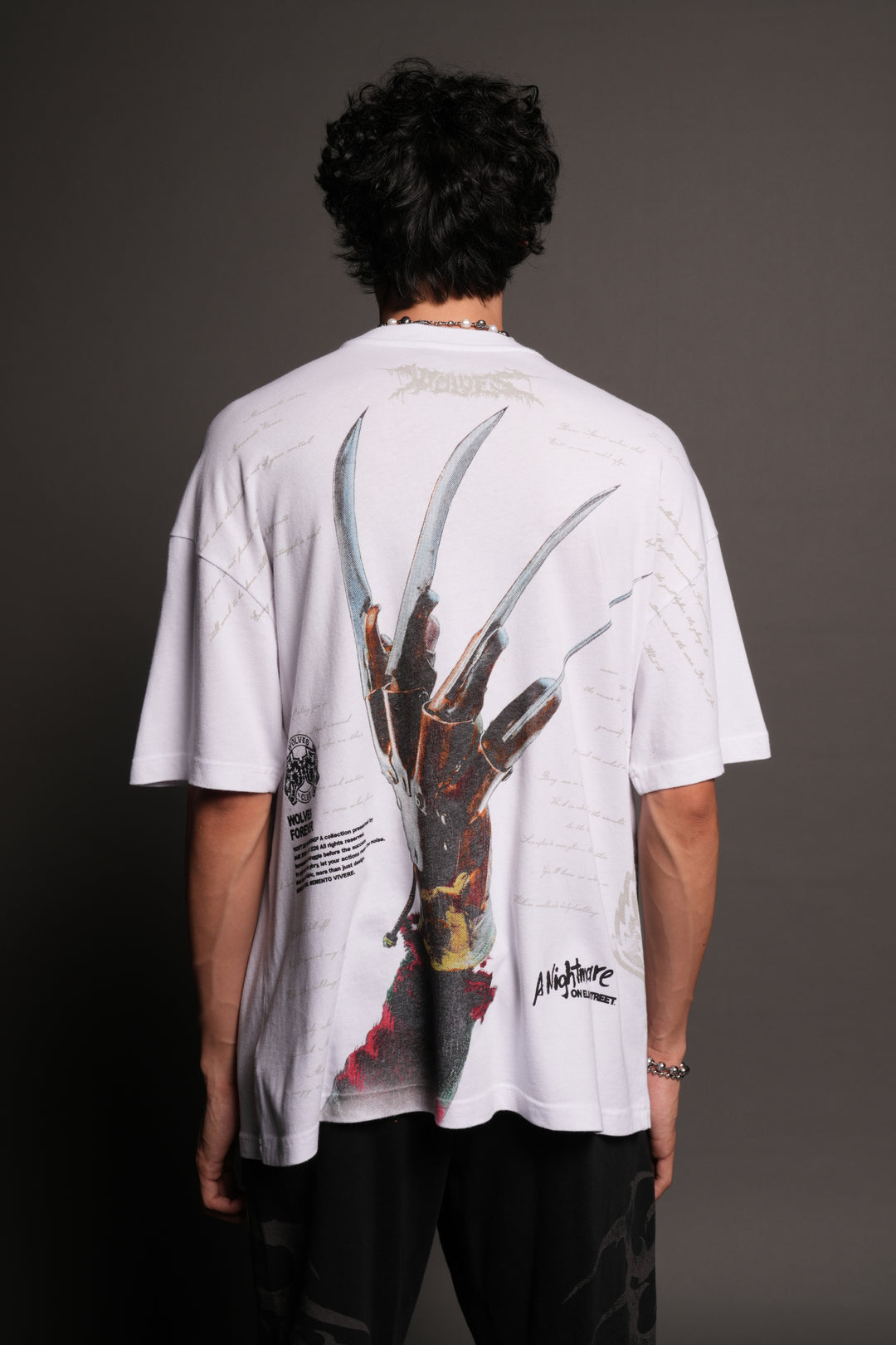 Dont Sleep Premium Oversized Tee In White