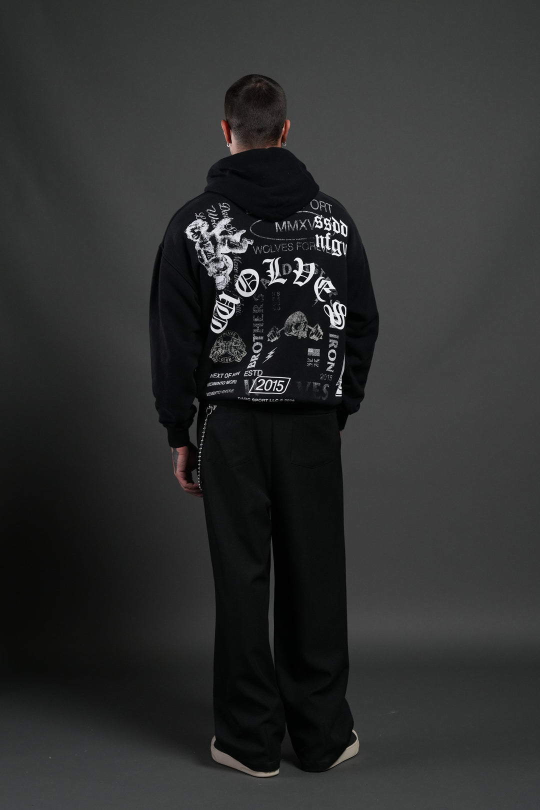 Next Of Kin NFGU "Bishop" Hoodie in Black Sun Fade