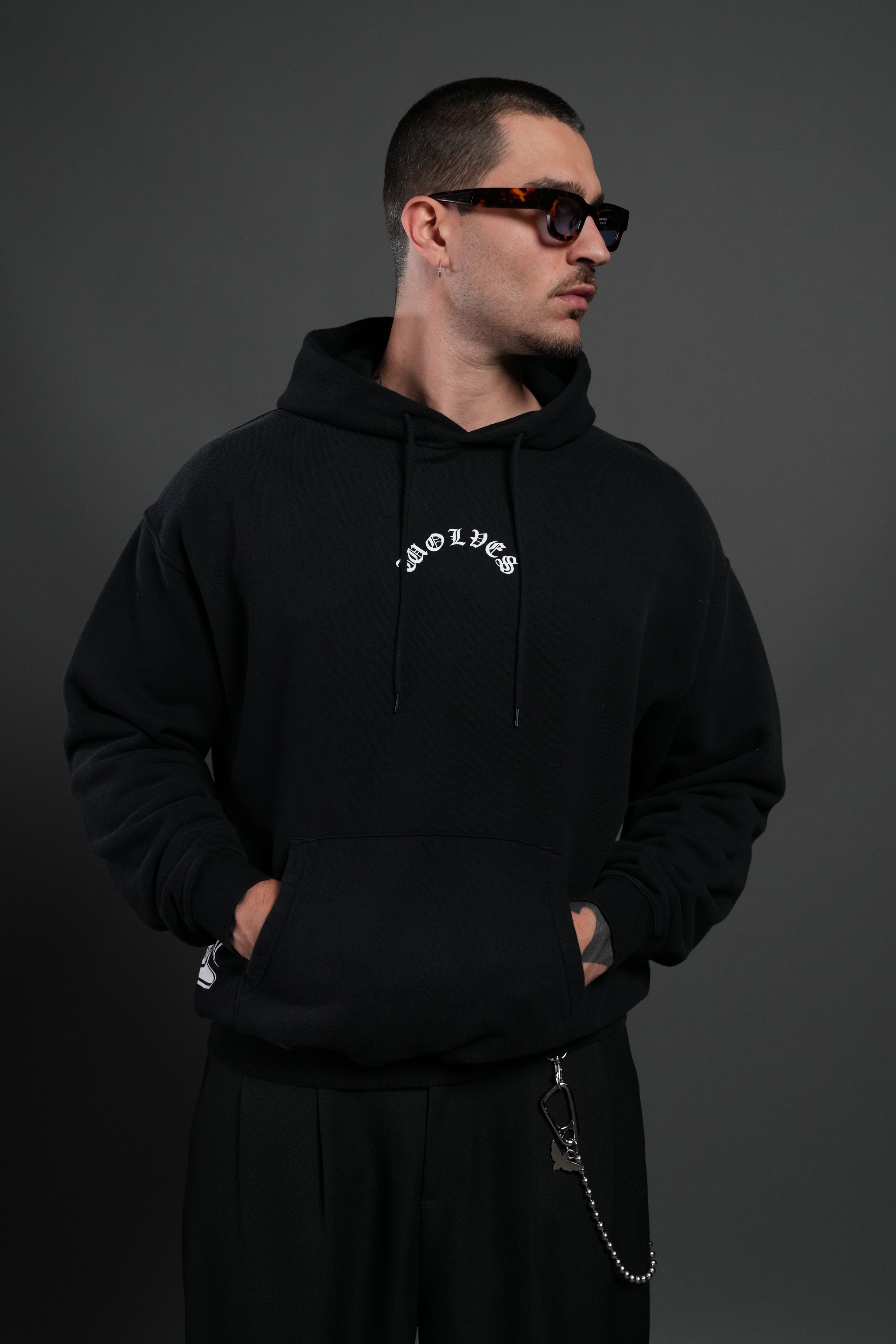 Next Of Kin NFGU "Bishop" Hoodie in Black Sun Fade