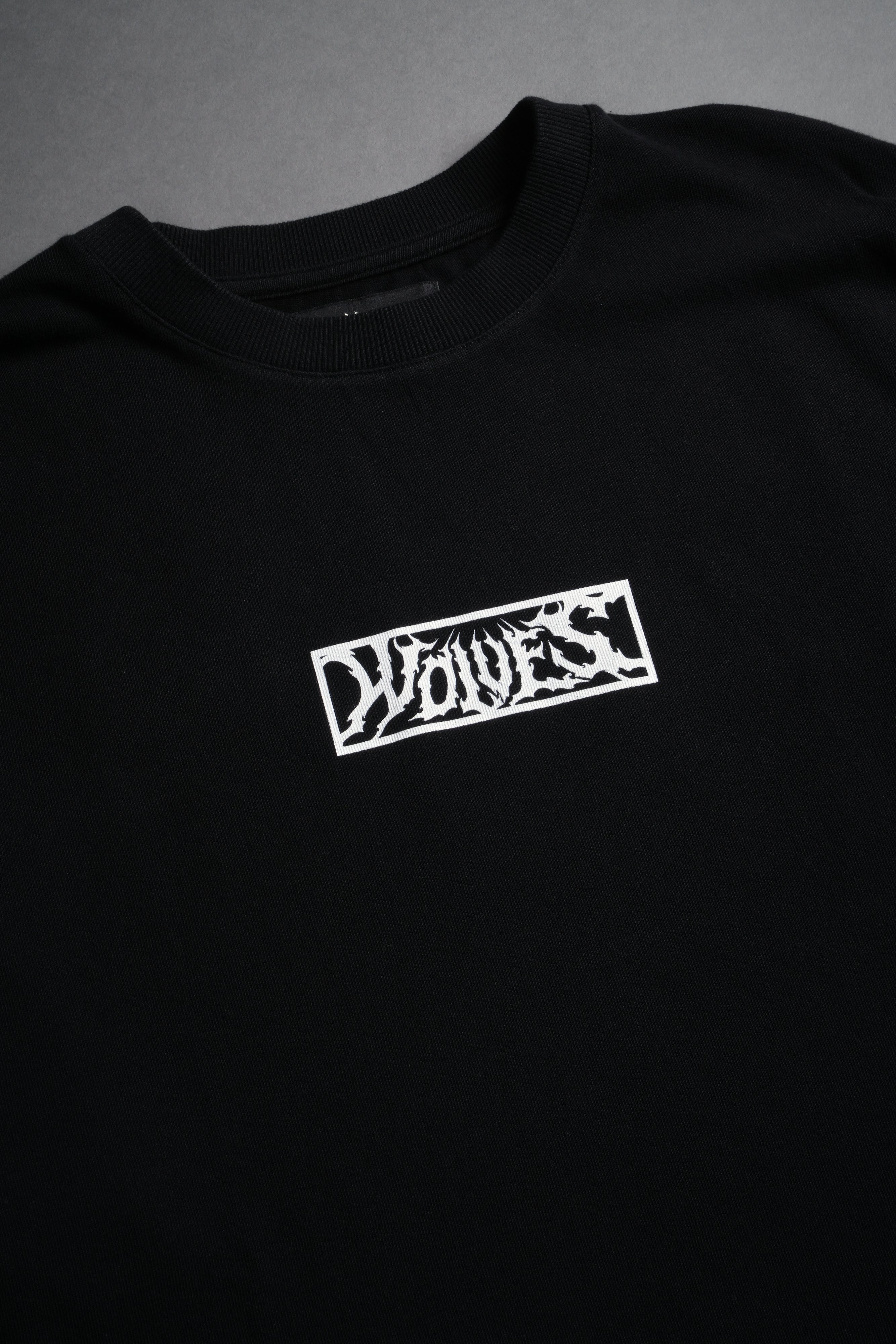 Night Reaping "Premium" Oversized Tee in Black