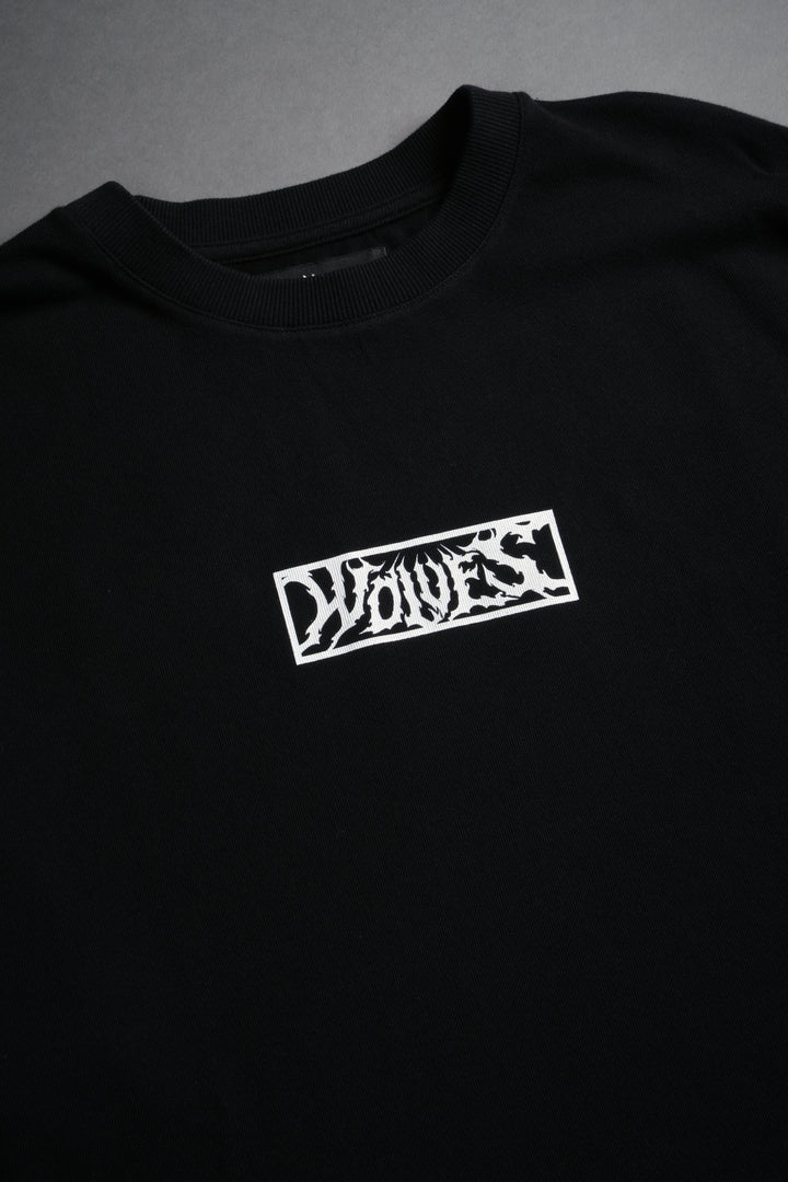 Night Reaping "Premium" Oversized Tee in Black
