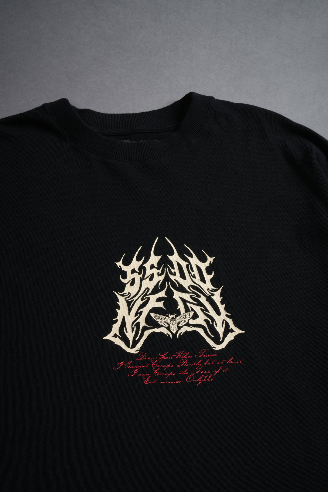 Messengers "Premium" Oversized Tee in Black