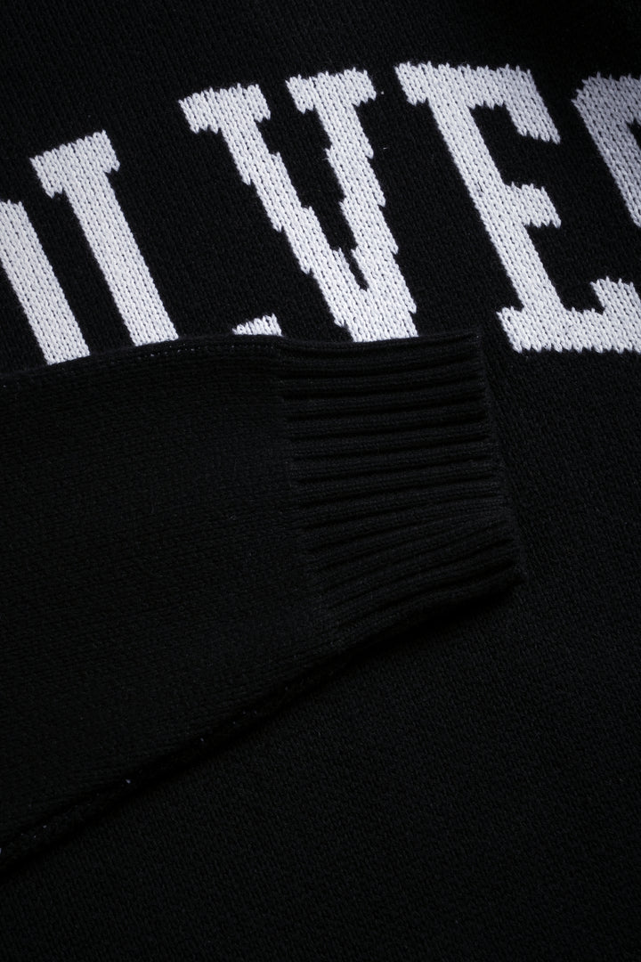 Loyalty Walsh Knit Sweater in Black