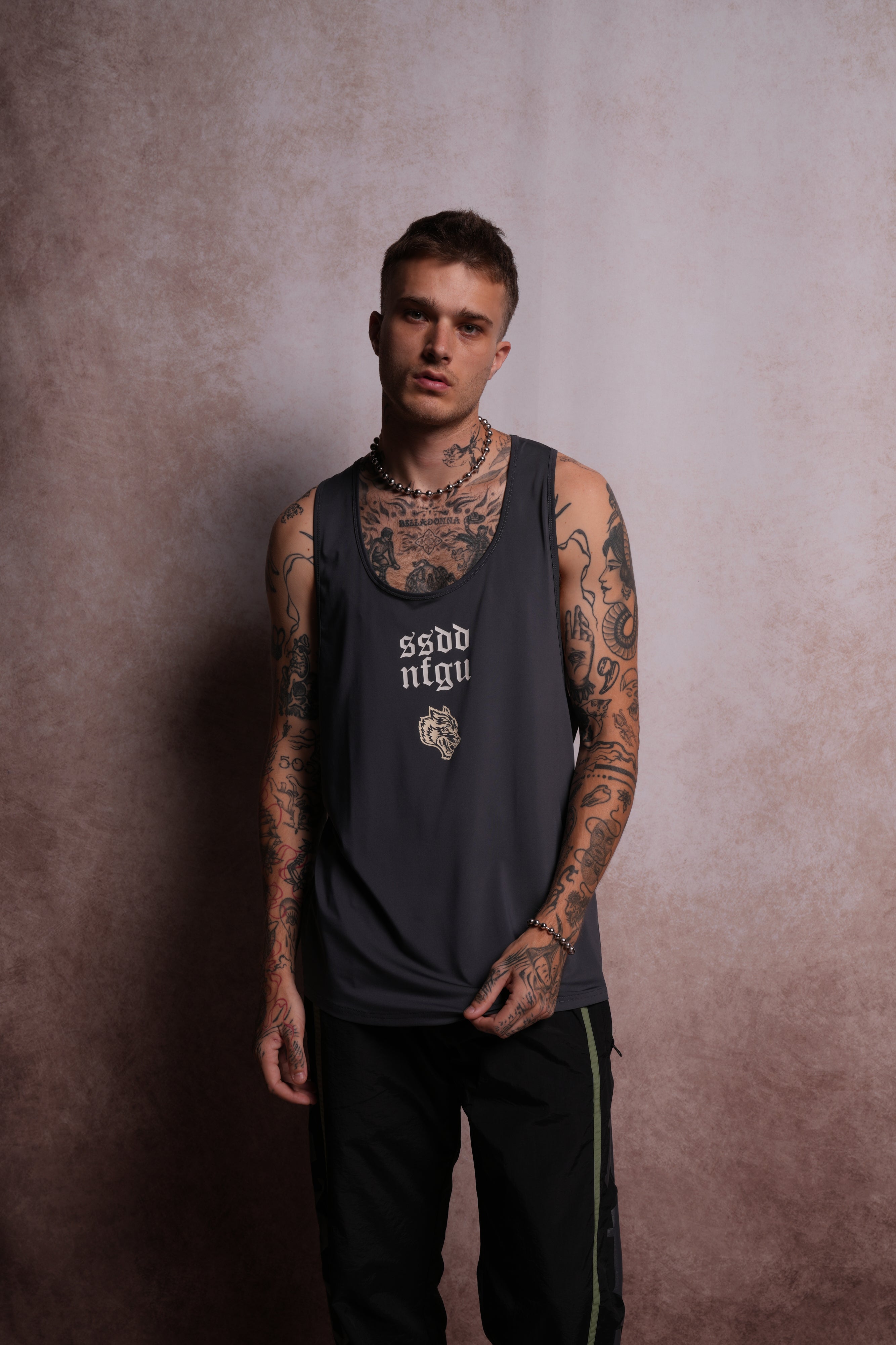 SSDD NFGU Wolves Club "Dry Wolf" Mecca Tank in Wolf Gray