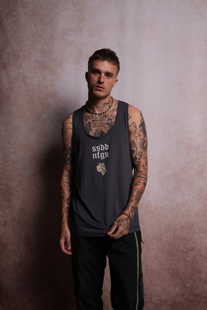 SSDD NFGU Wolves Club "Dry Wolf" Mecca Tank in Wolf Gray