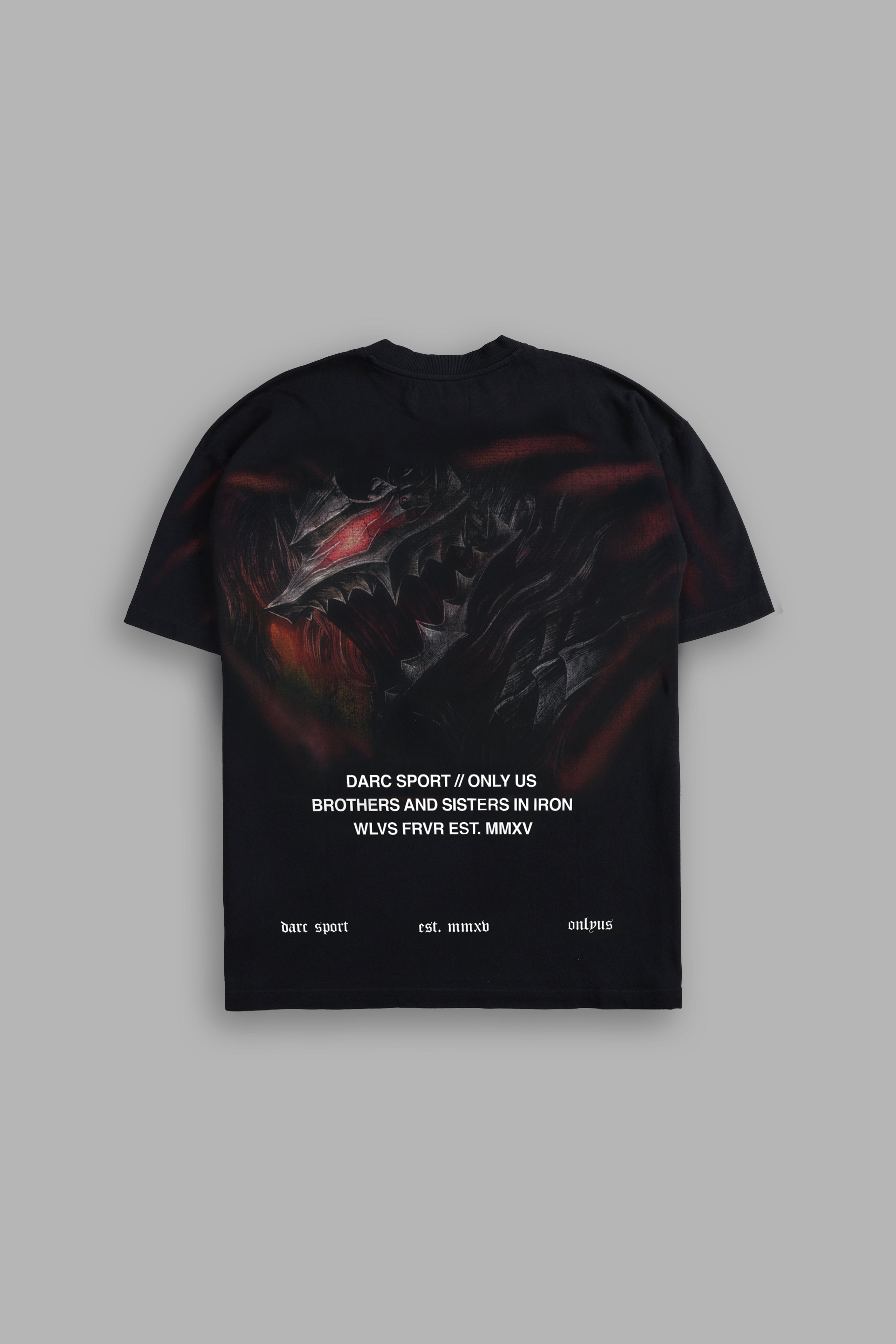Berserker "Premium" Oversized Tee in Black