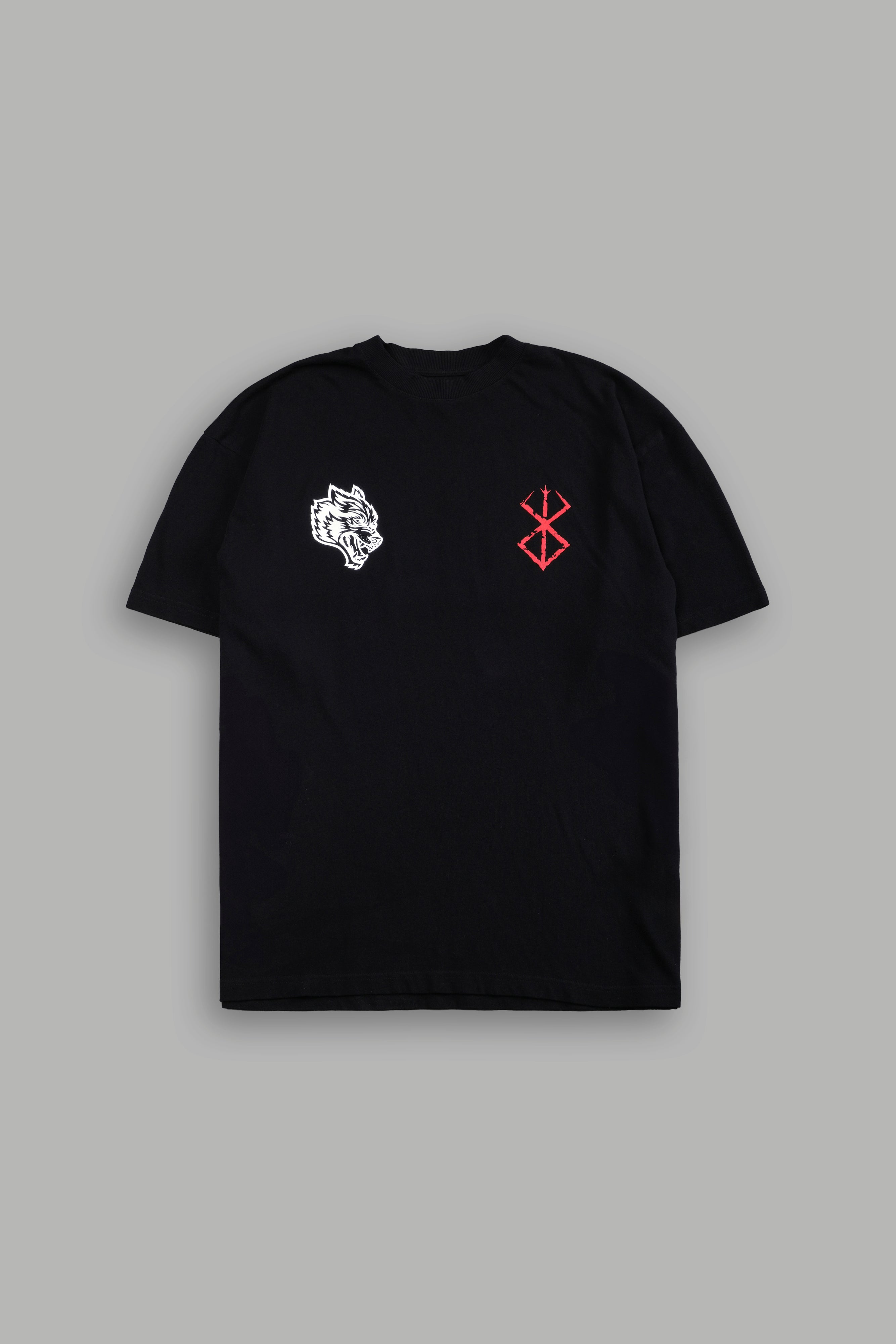 Berserker "Premium" Oversized Tee in Black